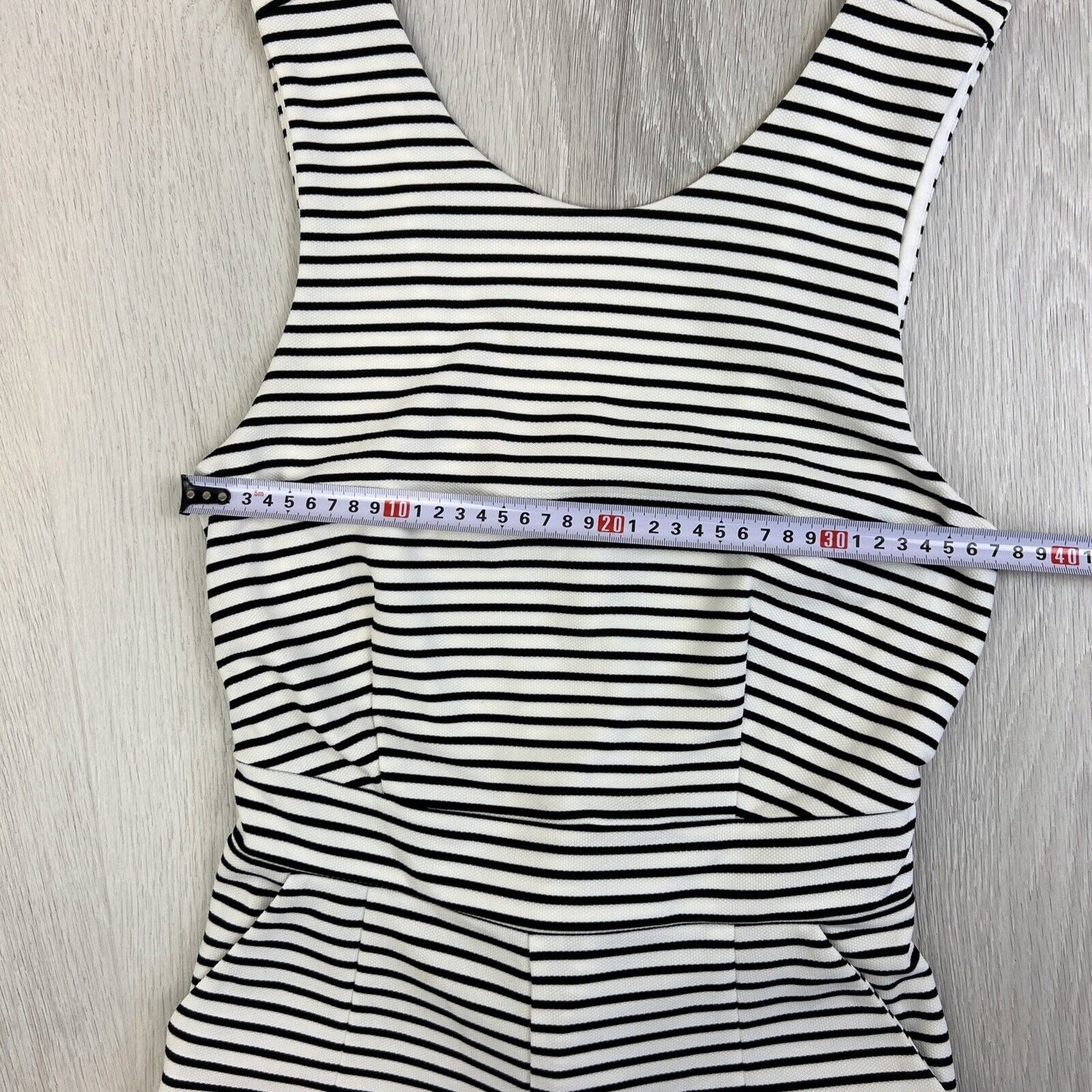 Sportsgirl Womens Striped Playsuit Size XS