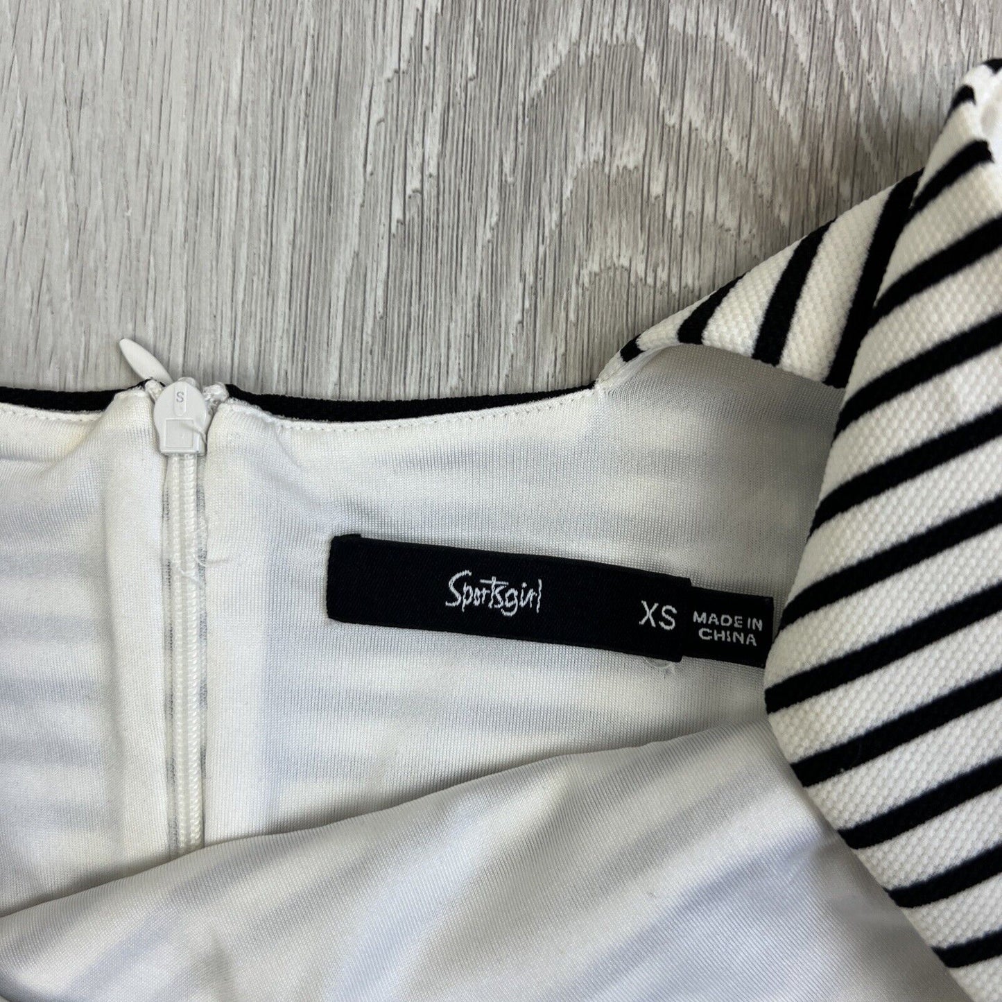 Sportsgirl Womens Striped Playsuit Size XS