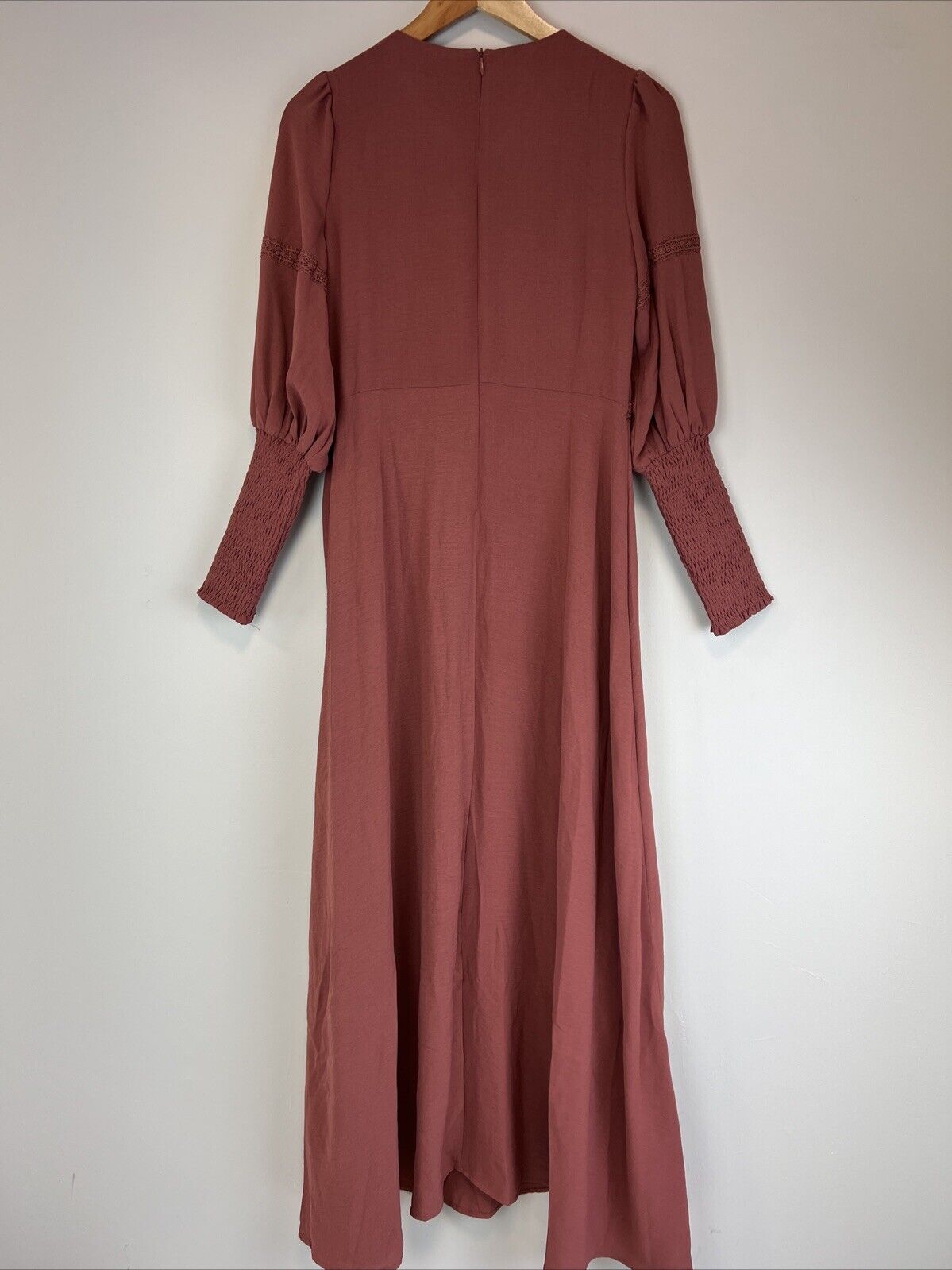 Dream House Womens Brown Maxi Long Sleeve Dress Size 6