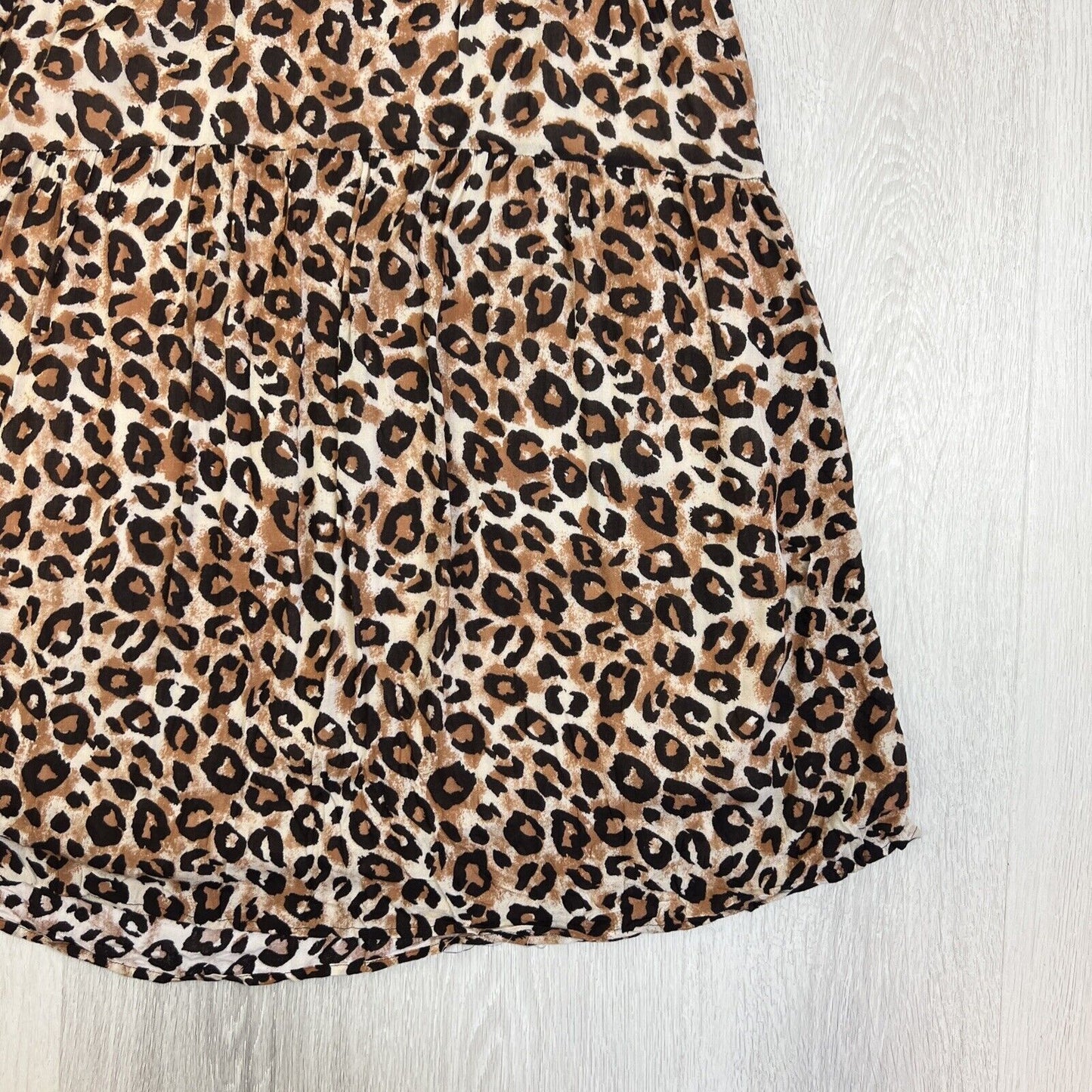 Selected Femme Womens Animal Print Viscose Skirt Size 36