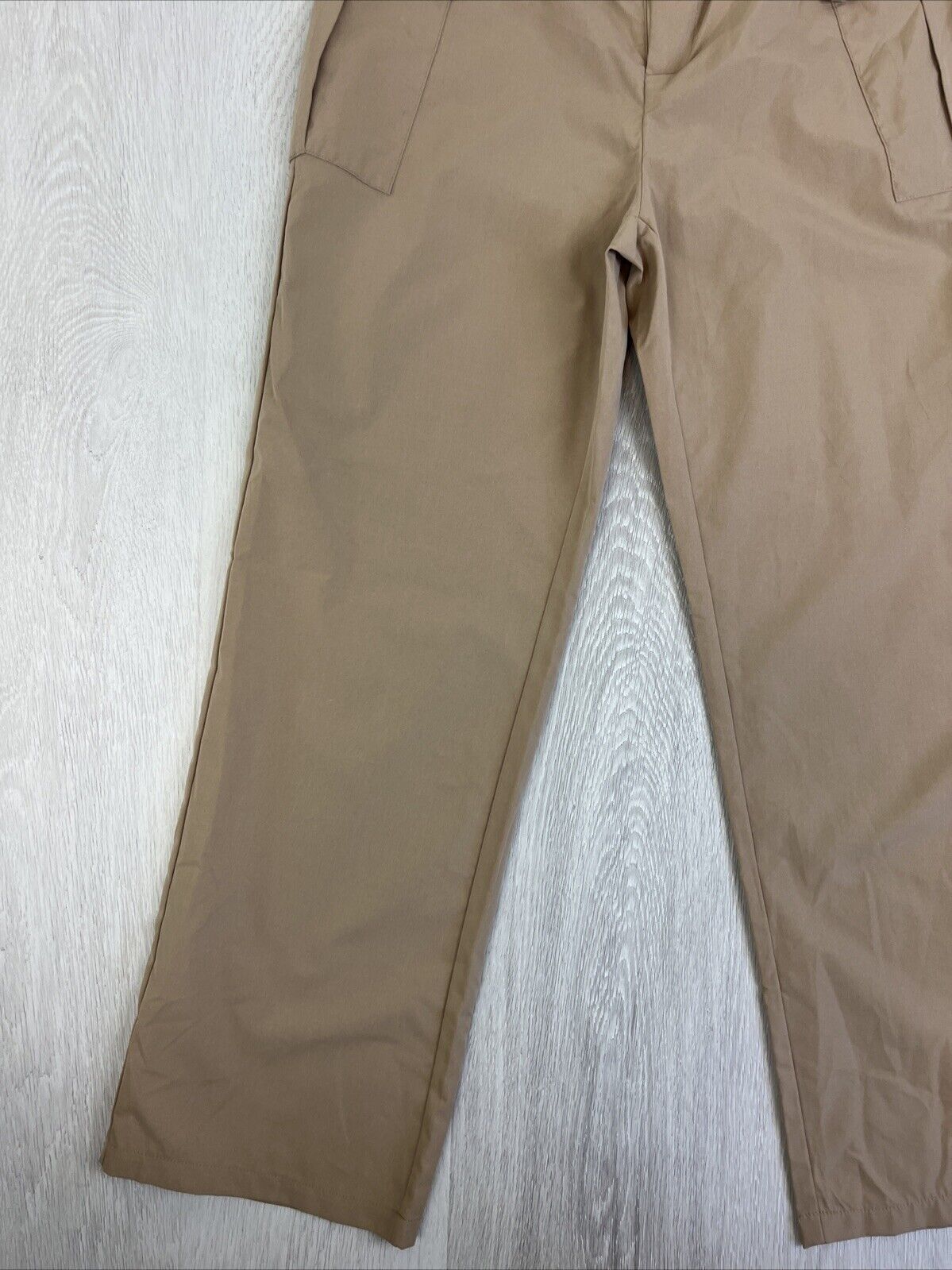 Shein Womens Brown Wide Lego Cargo Pants Size Large