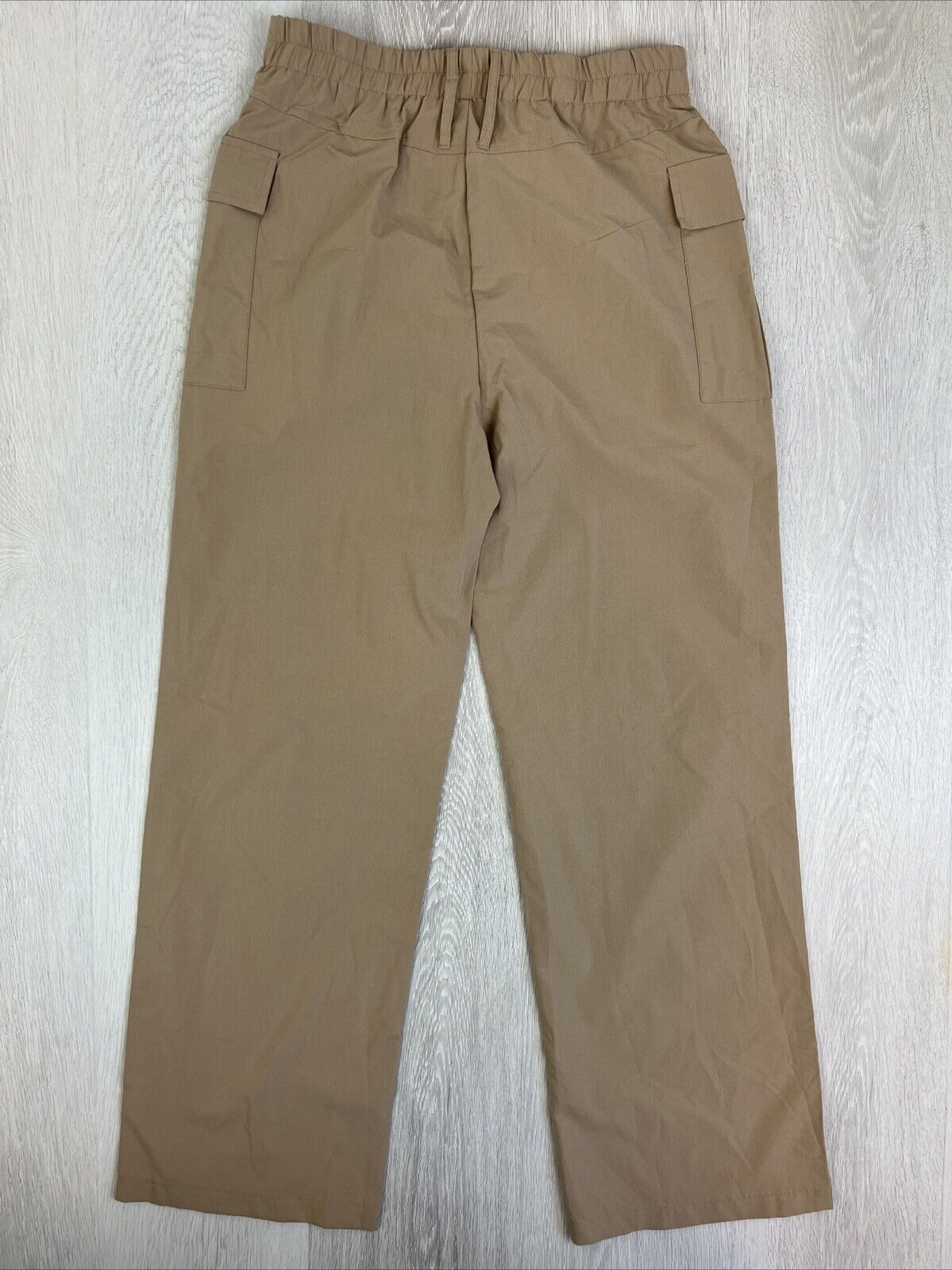 Shein Womens Brown Wide Lego Cargo Pants Size Large