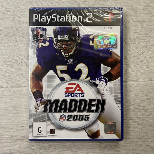 EA Sports Madden NFL 2005 for Playstation 2 / PS2 (Factory sealed) PAL