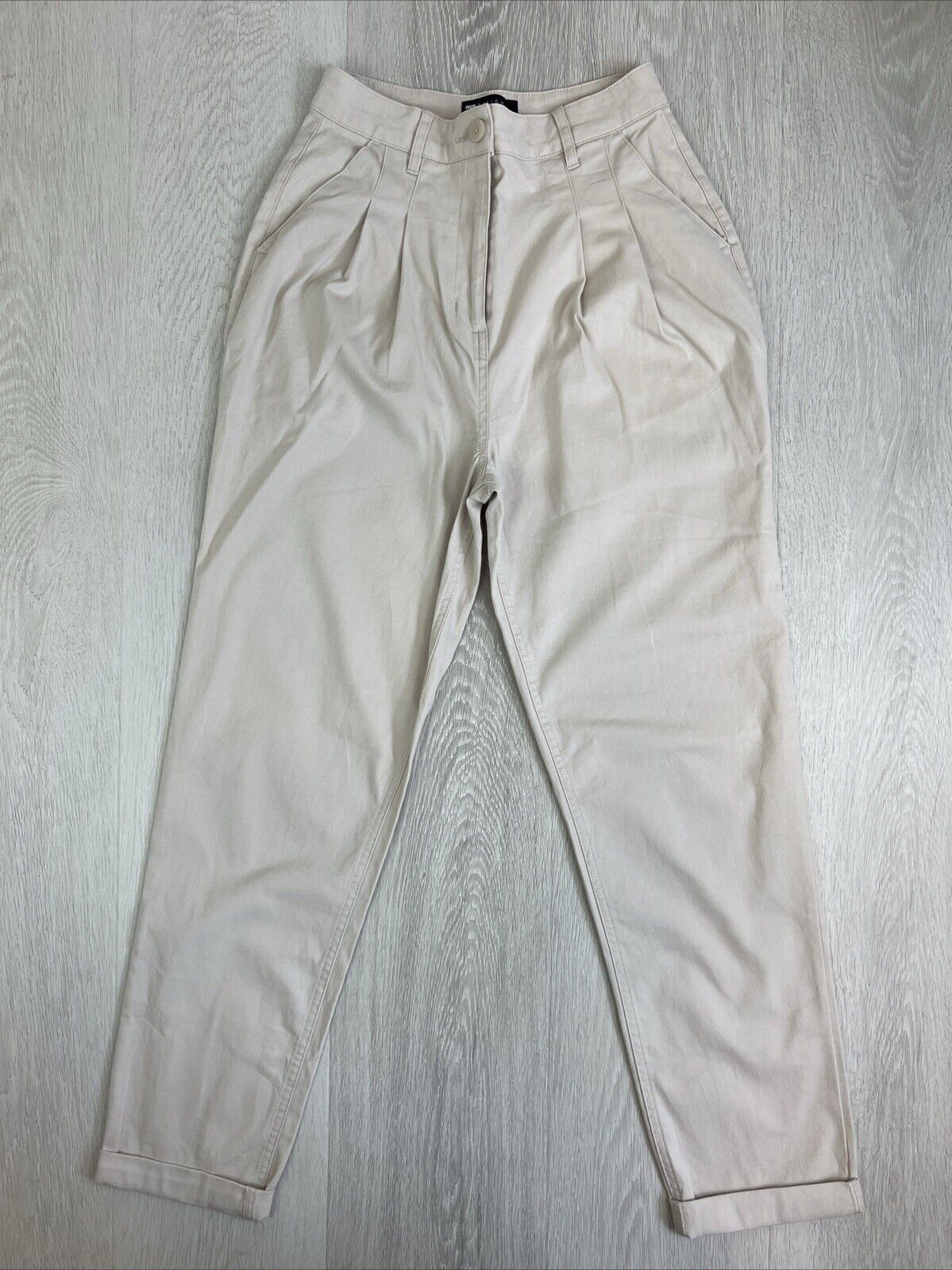 Asos Womens Beige Chino Pants Size 4 US / 8 UK