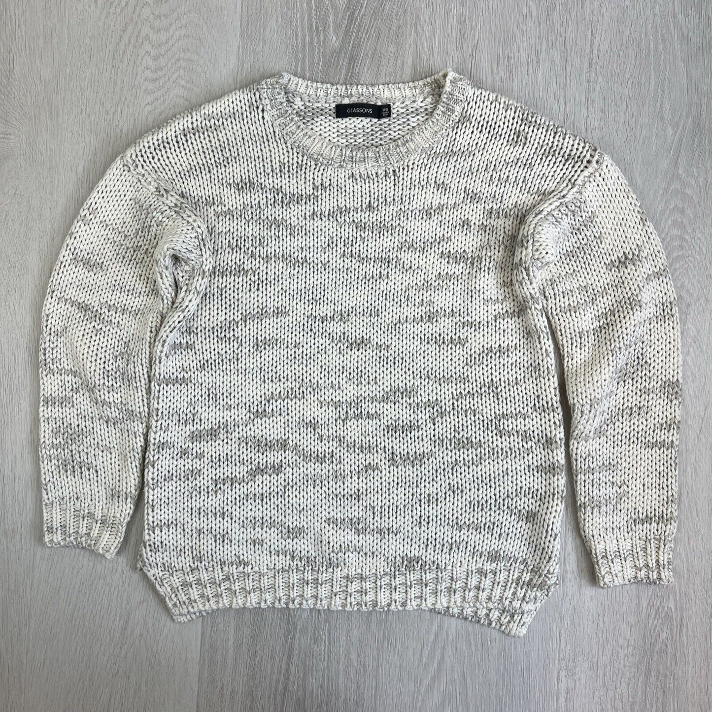 Glassons Womens Loose Knit Pullover Sweater Jumper Size XS