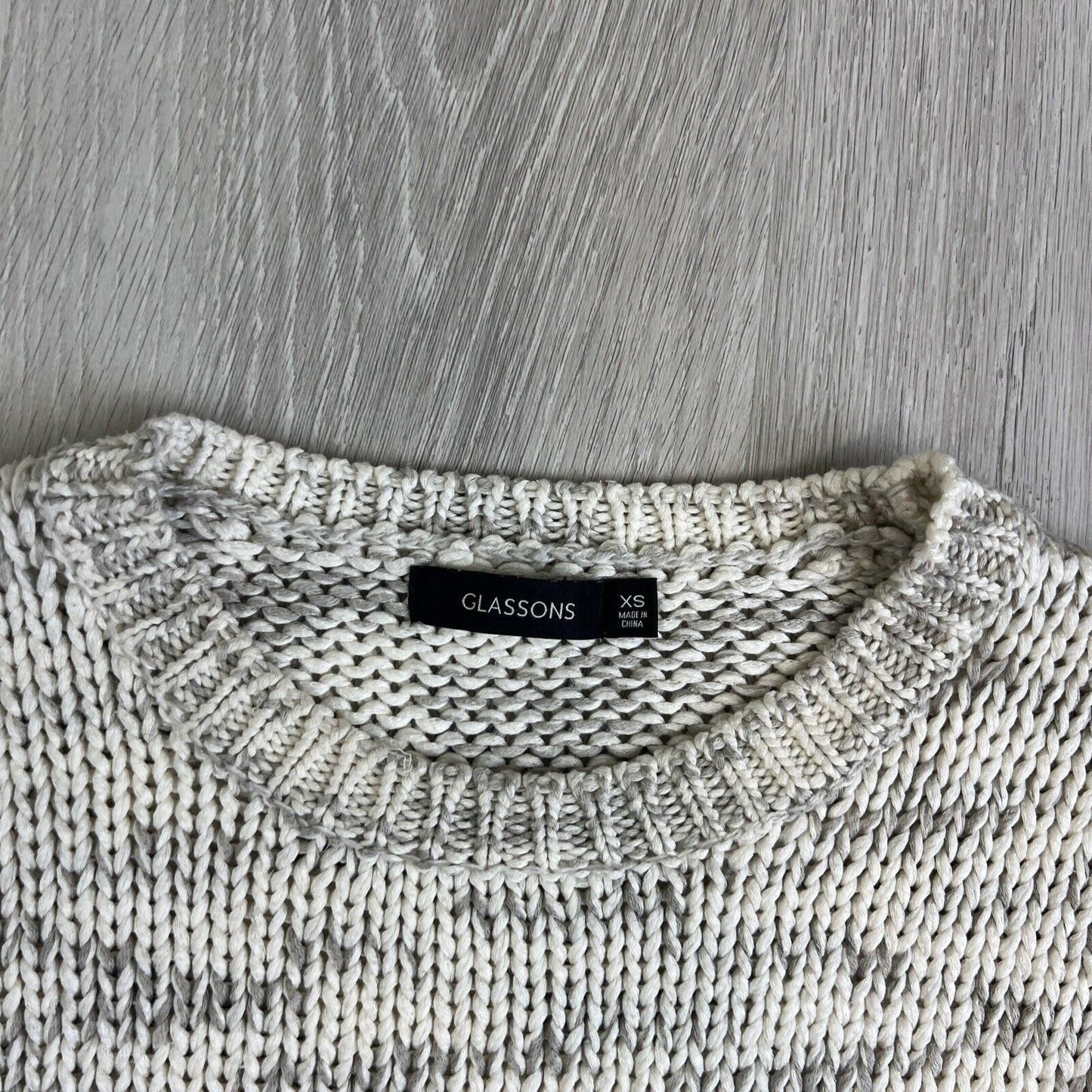 Glassons Womens Loose Knit Pullover Sweater Jumper Size XS