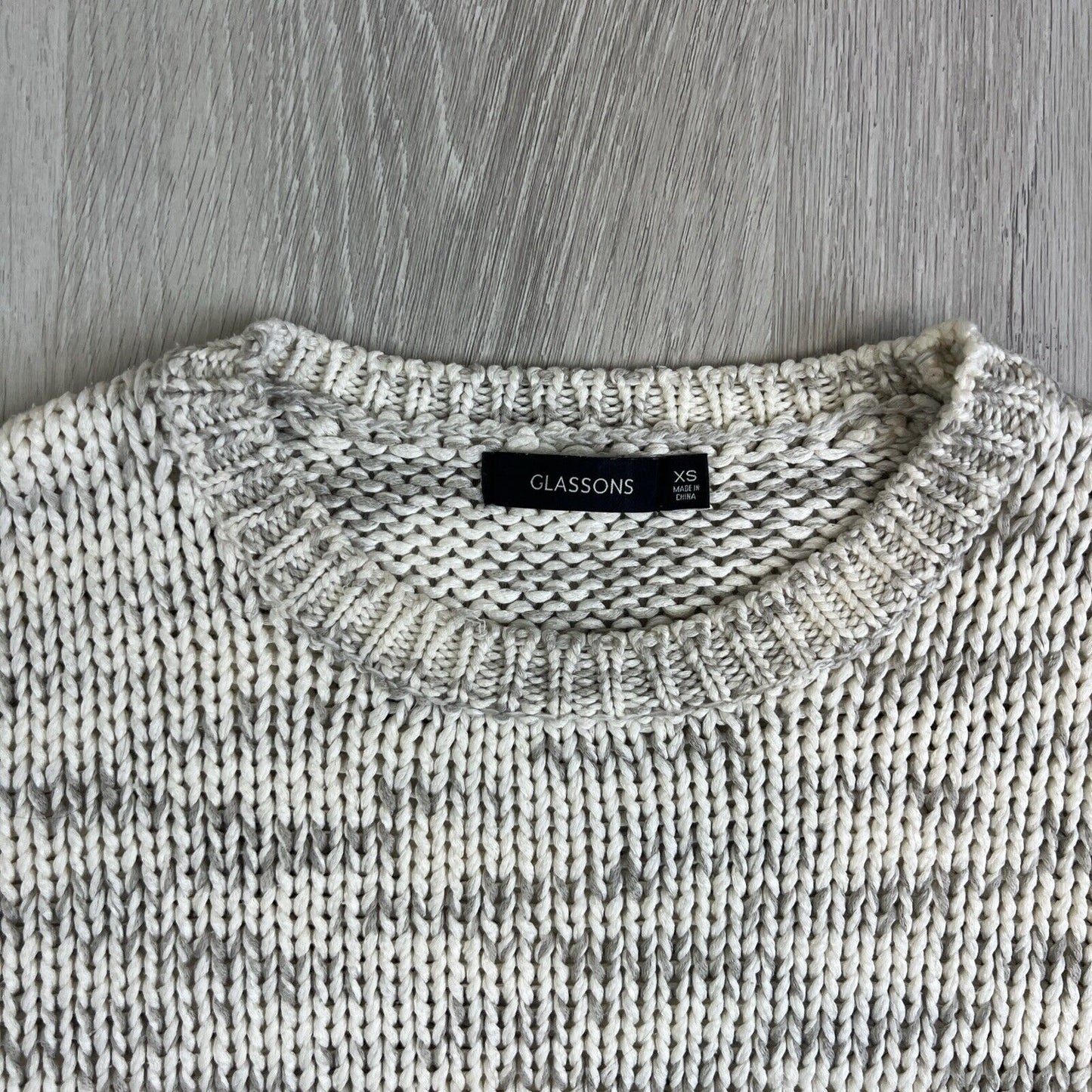 Glassons Womens Loose Knit Pullover Sweater Jumper Size XS