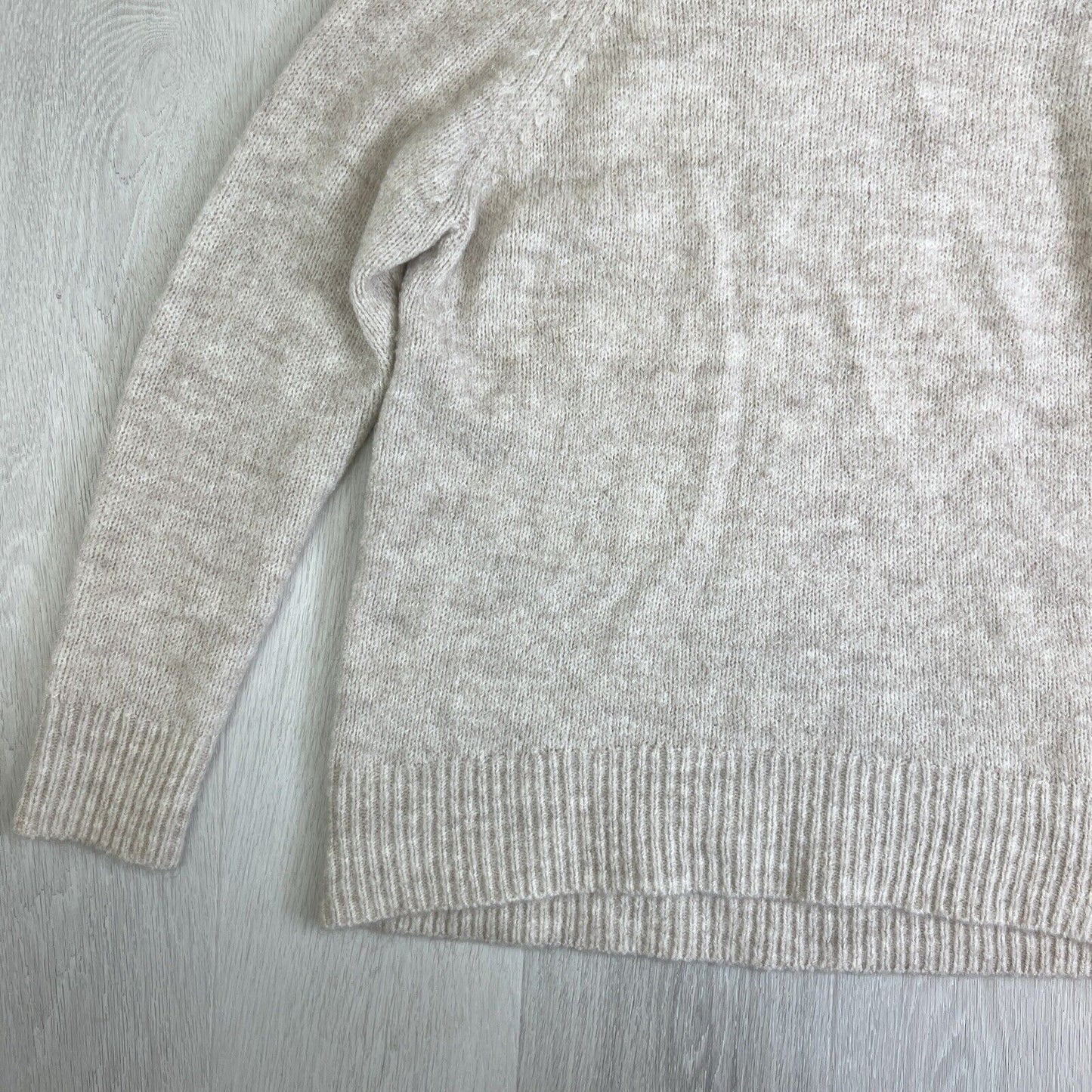 Witchery Womens Knitted Turtle Neck Pullover Sweater Mohair-Wool Blend Size L