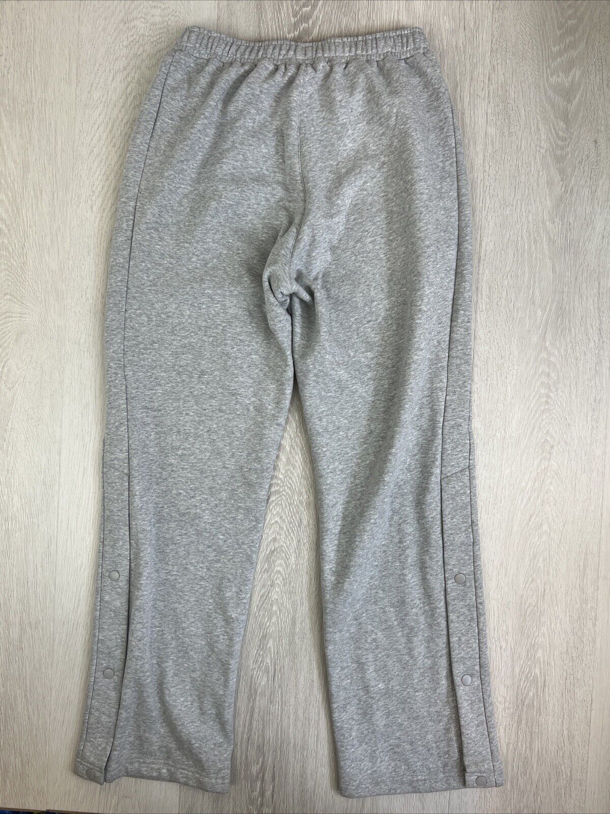 Canterbury Mens Grey Side Button Trackies Track Pants Size Small