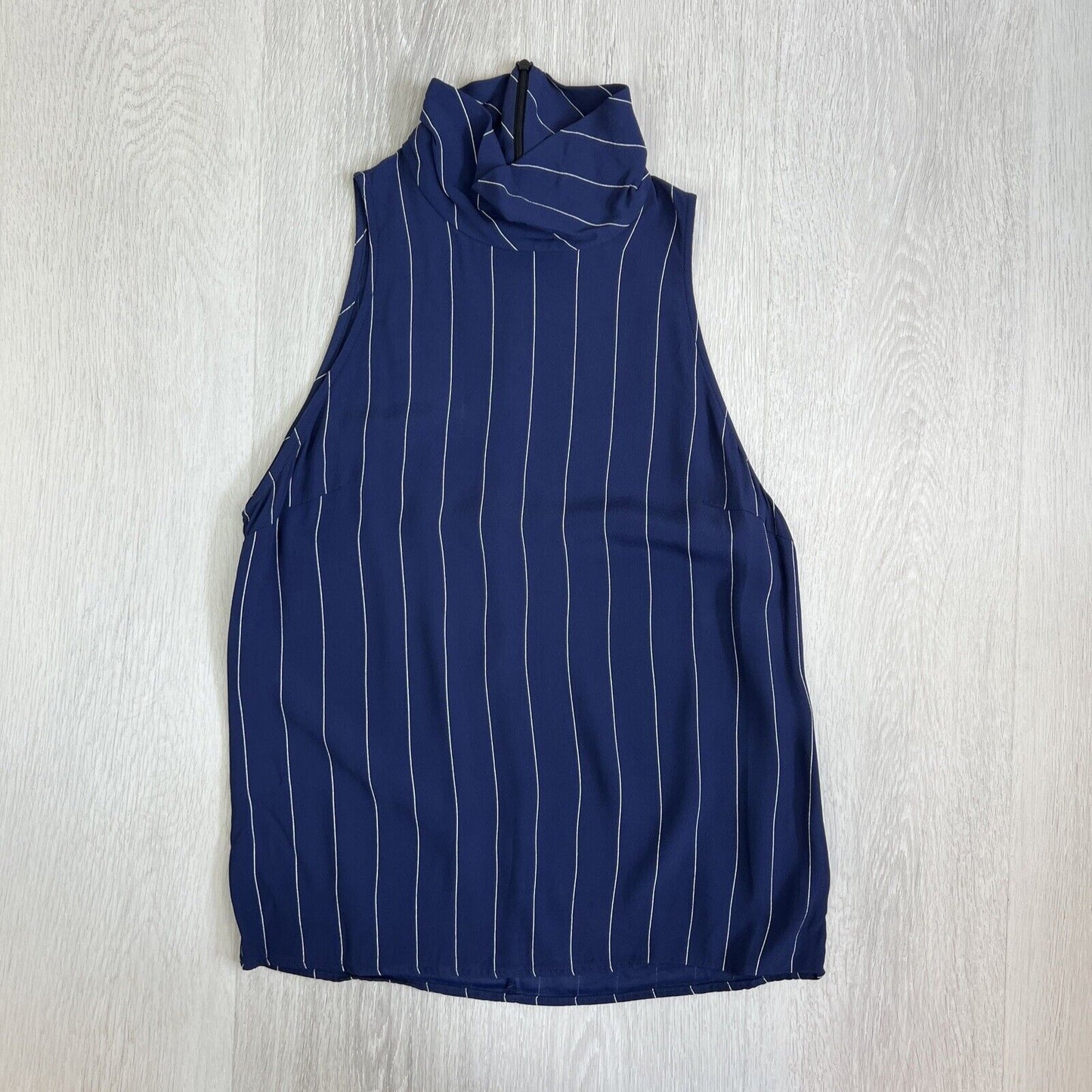 Bec & Bridge Womens Navy Blue Striped Sleeveless Tank Size AU 10