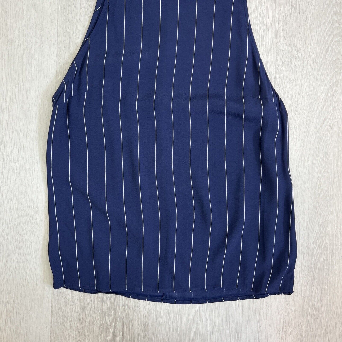 Bec & Bridge Womens Navy Blue Striped Sleeveless Tank Size AU 10