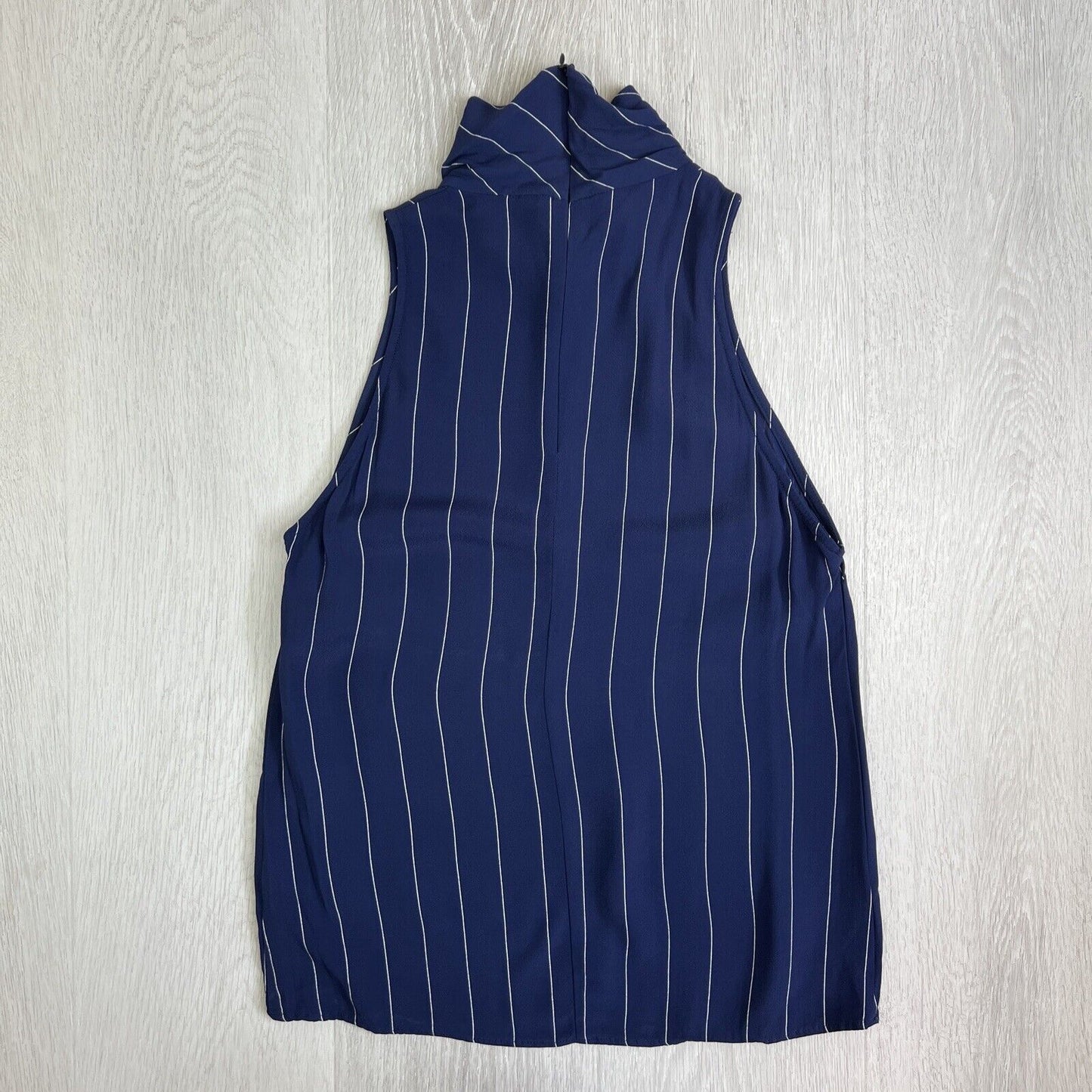 Bec & Bridge Womens Navy Blue Striped Sleeveless Tank Size AU 10