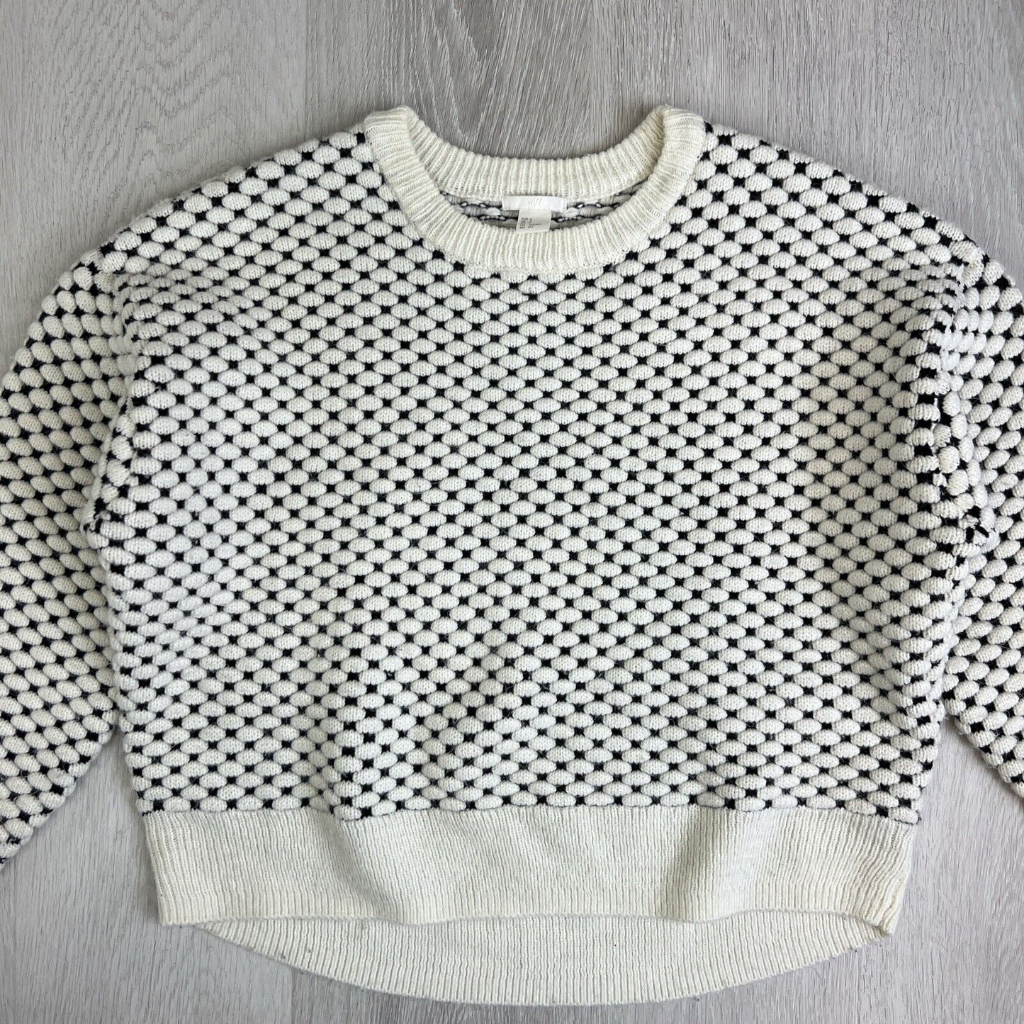 H&M Womens Oversized Knitted Pullover Jumper Size Small