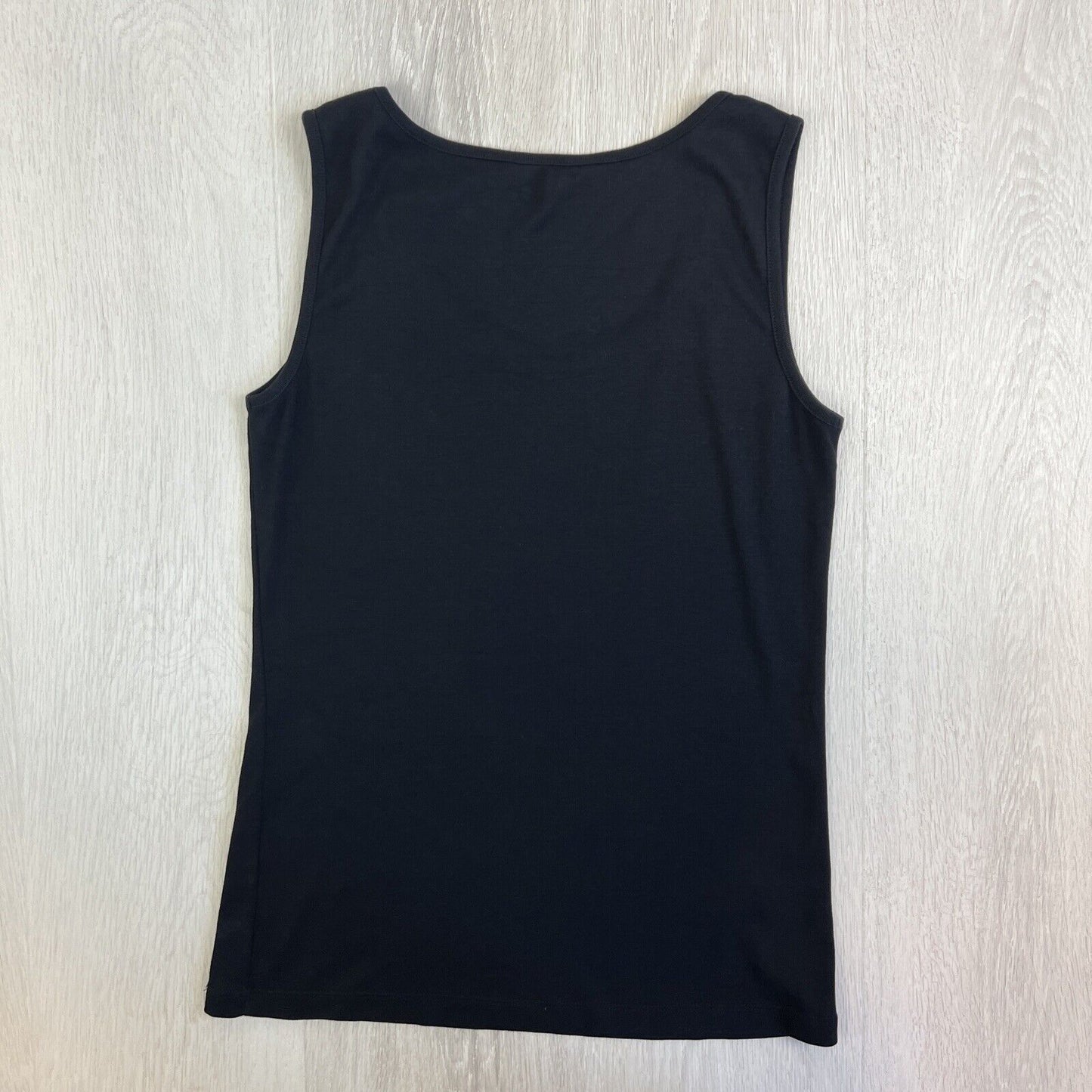 Sportscraft Womens Black 100% Cotton Tank Top Size Medium