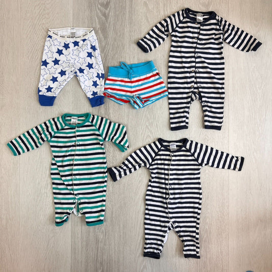 Bonds Baby Boys Clothing Bundle Size 0-3 Months (000) - 7 Pieces