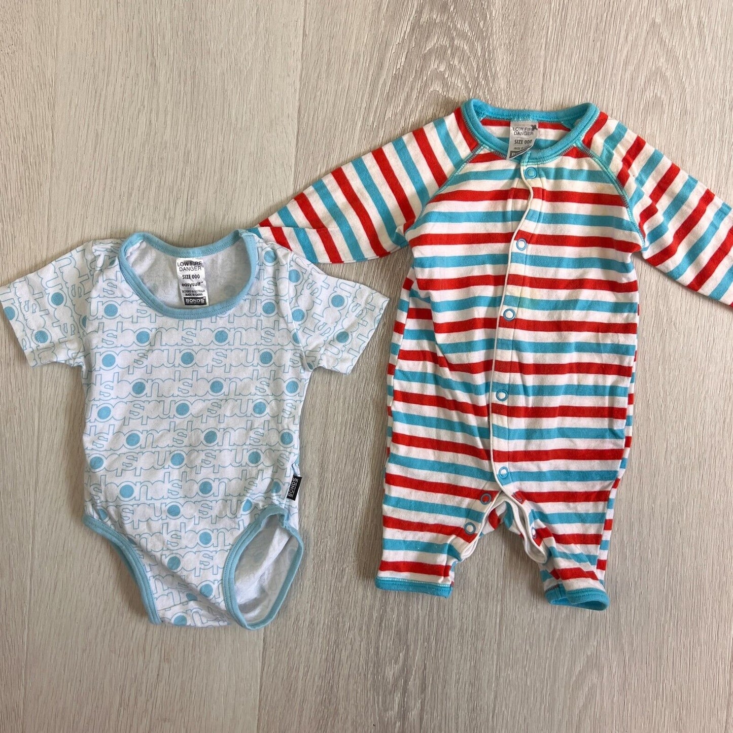 Bonds Baby Boys Clothing Bundle Size 0-3 Months (000) - 7 Pieces