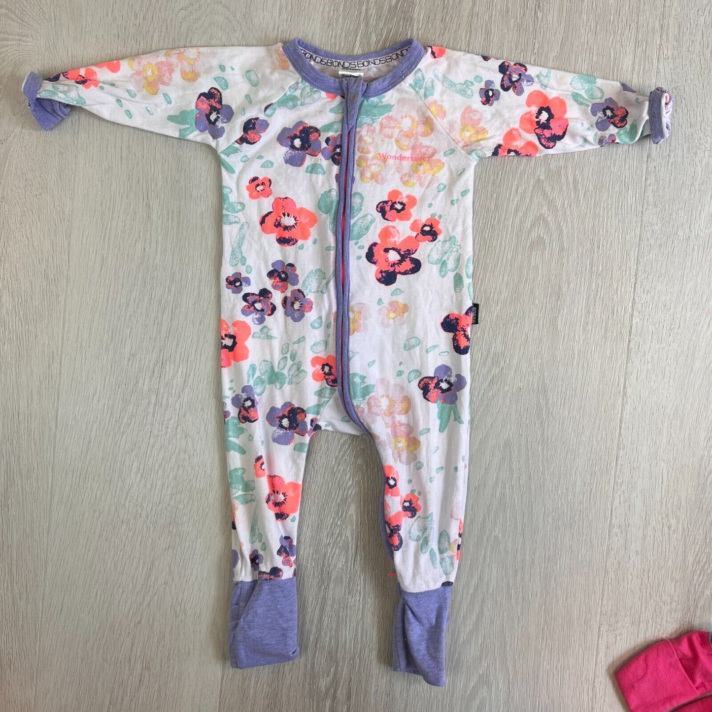 Bonds Wondersuit Baby Kids One Pieces Size 3-24 Months (4 Pieces)