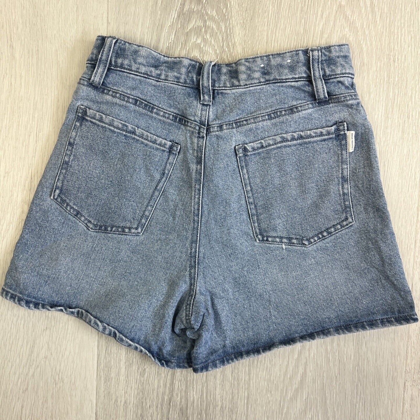 Country Road Girls High Rise Denim Shorts Size 12 Years