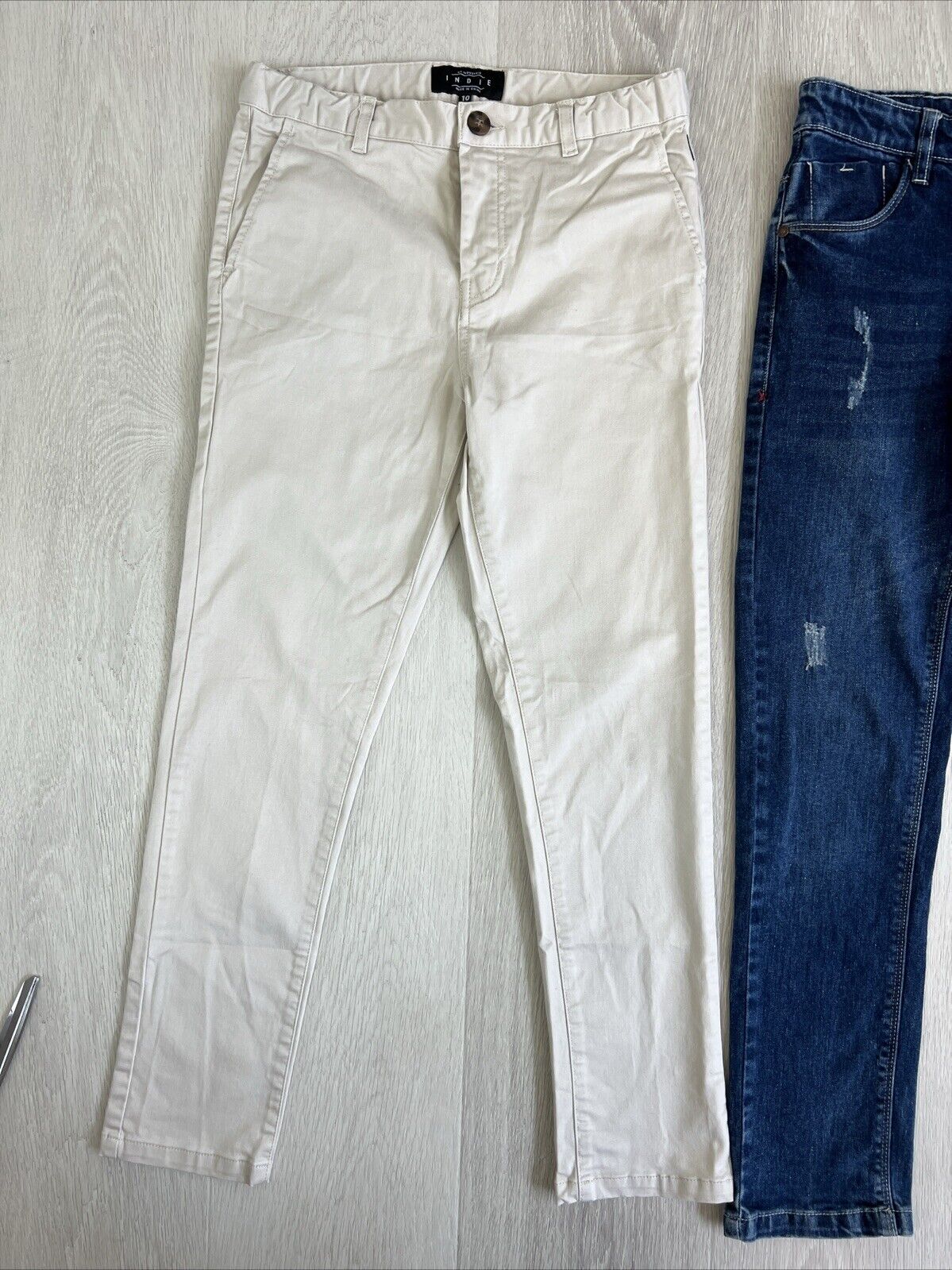 Industrie & DNMX Boys Jeans & Chinos Size 9-10 Years (2 pairs)