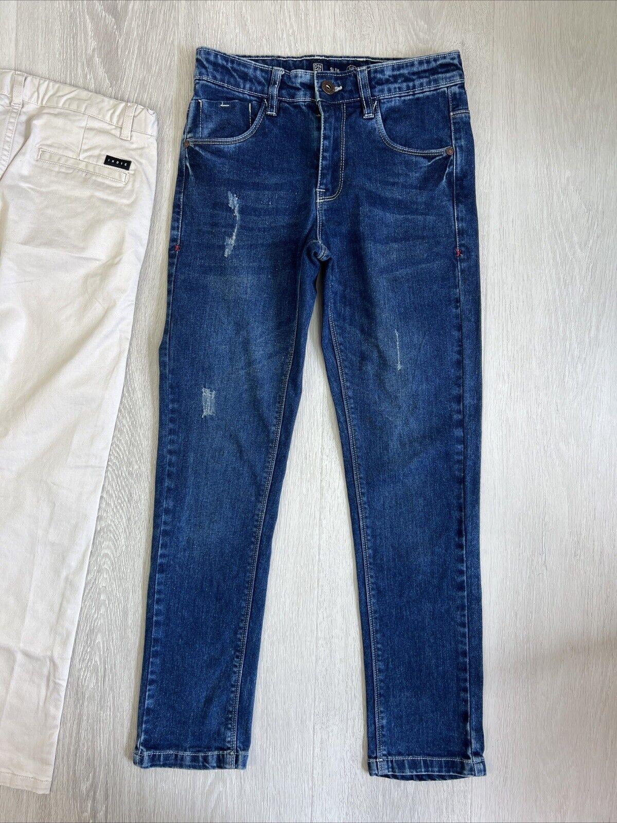 Industrie & DNMX Boys Jeans & Chinos Size 9-10 Years (2 pairs)