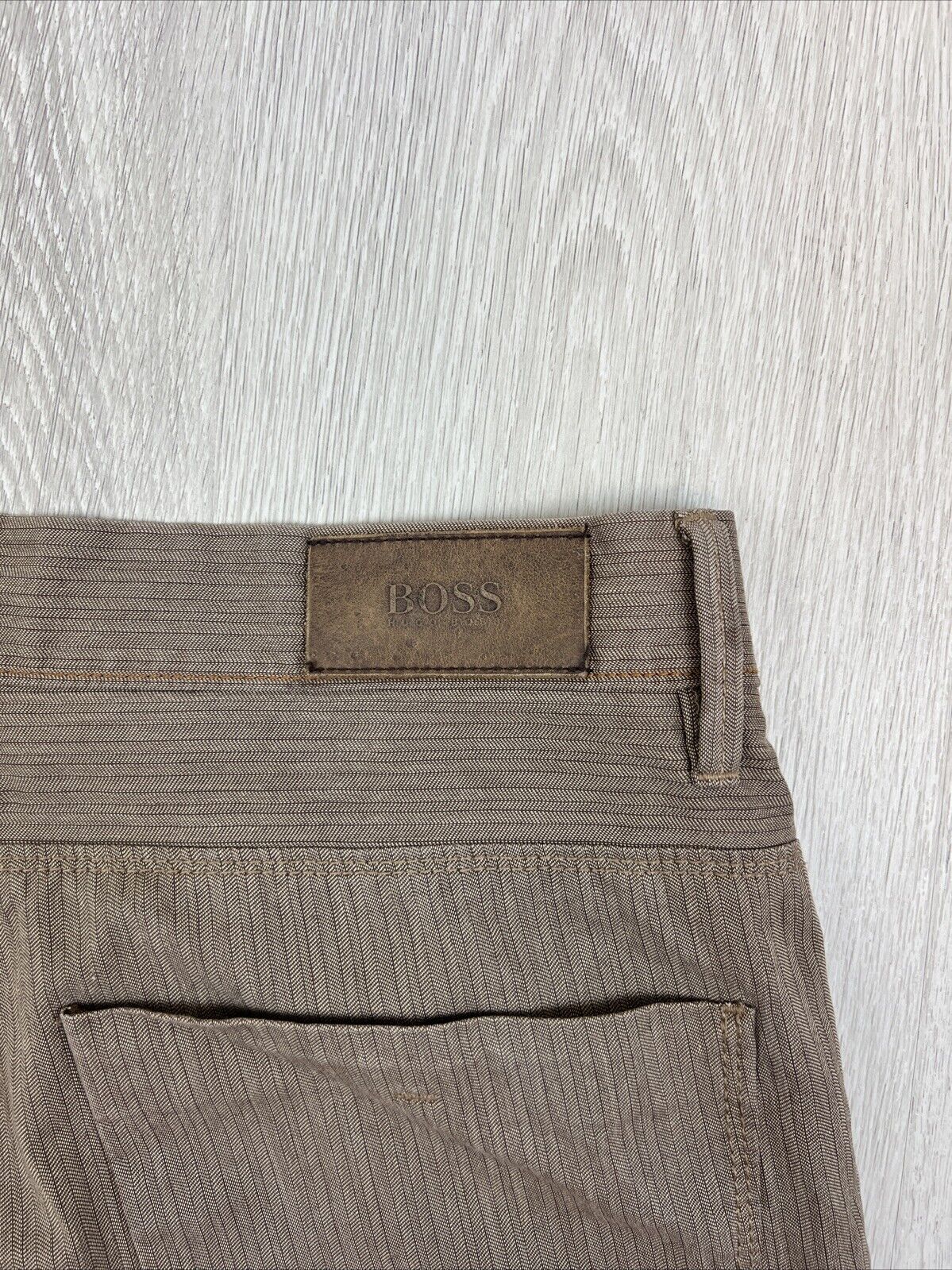 HUGO Boss Mens Brown Chino Pants Size 32