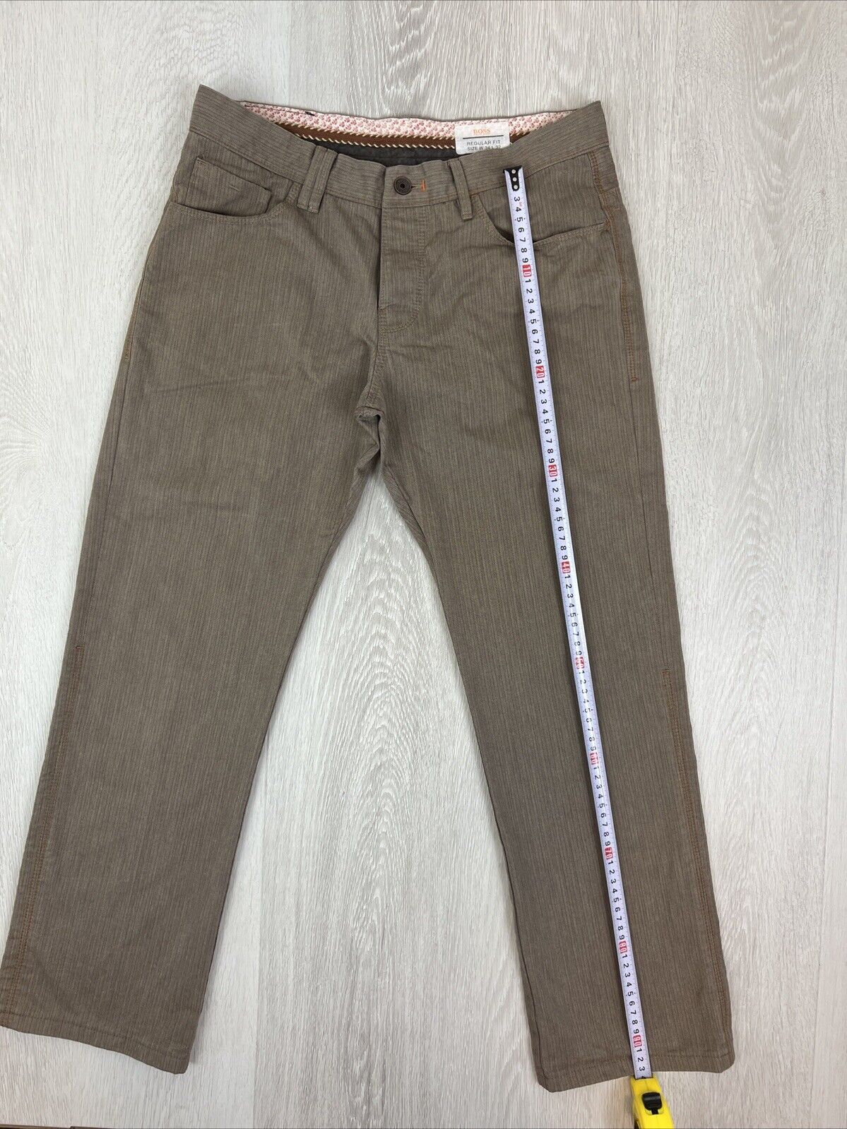 HUGO Boss Mens Brown Chino Pants Size 32