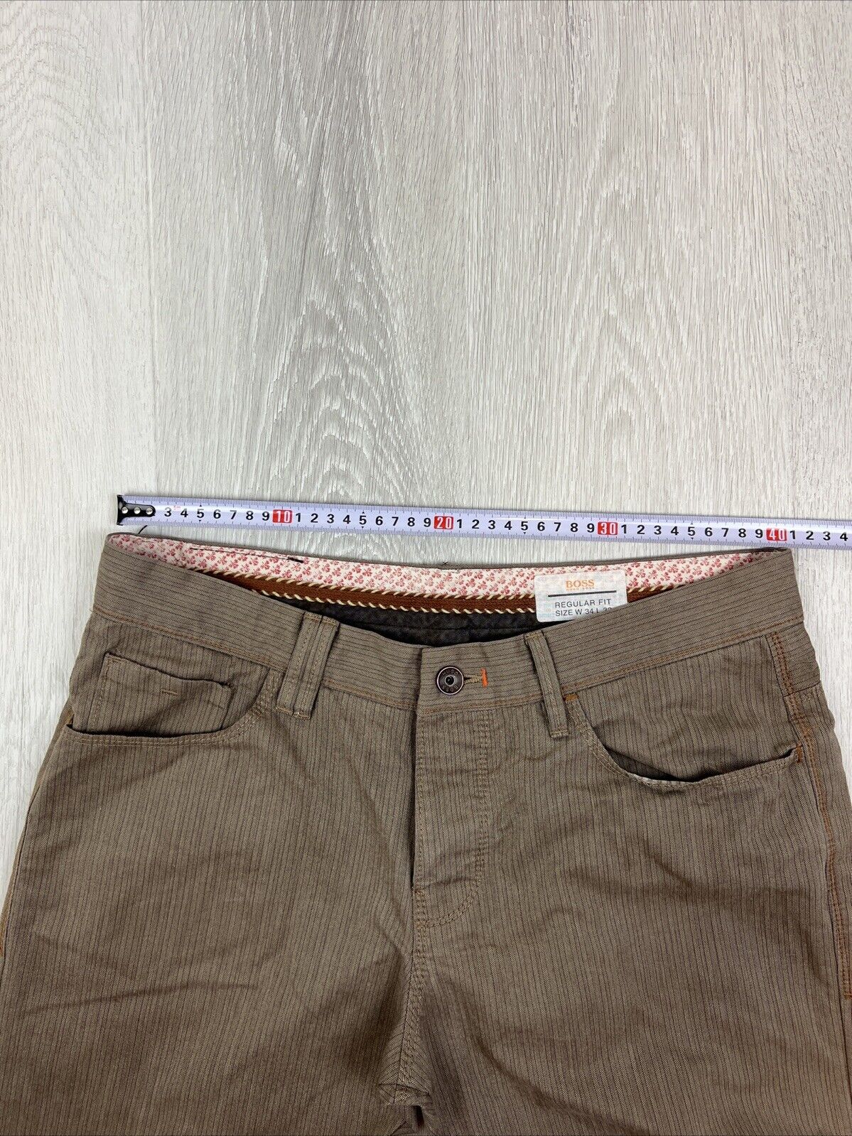 HUGO Boss Mens Brown Chino Pants Size 32