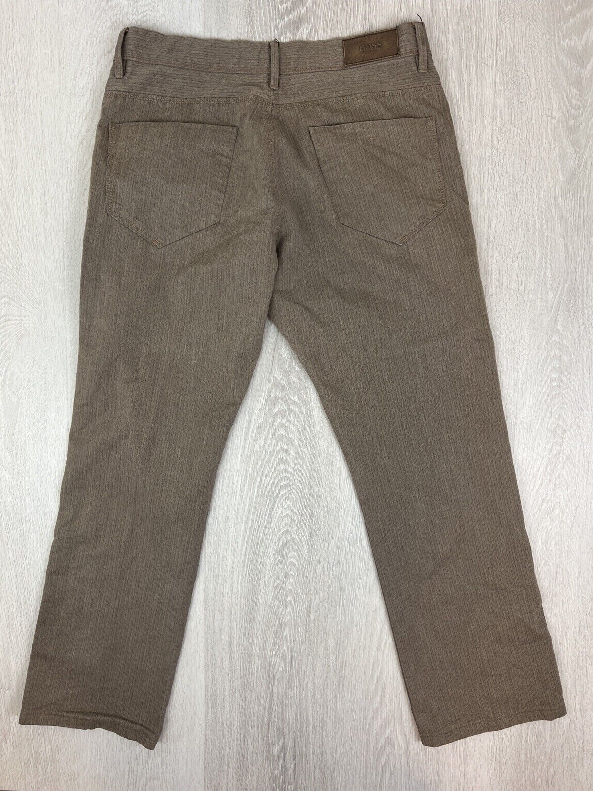 HUGO Boss Mens Brown Chino Pants Size 32