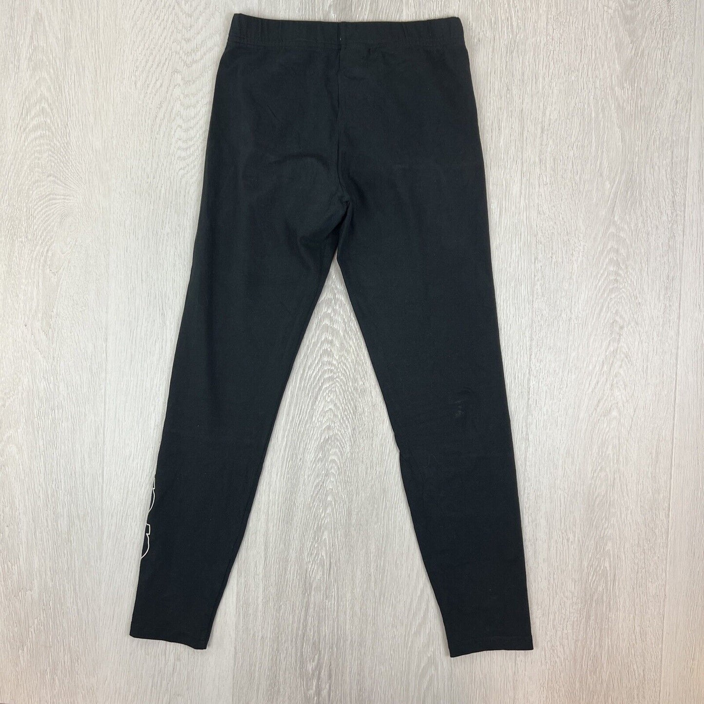 adidas Girls Black Workout Leggings Size 13-14 Years