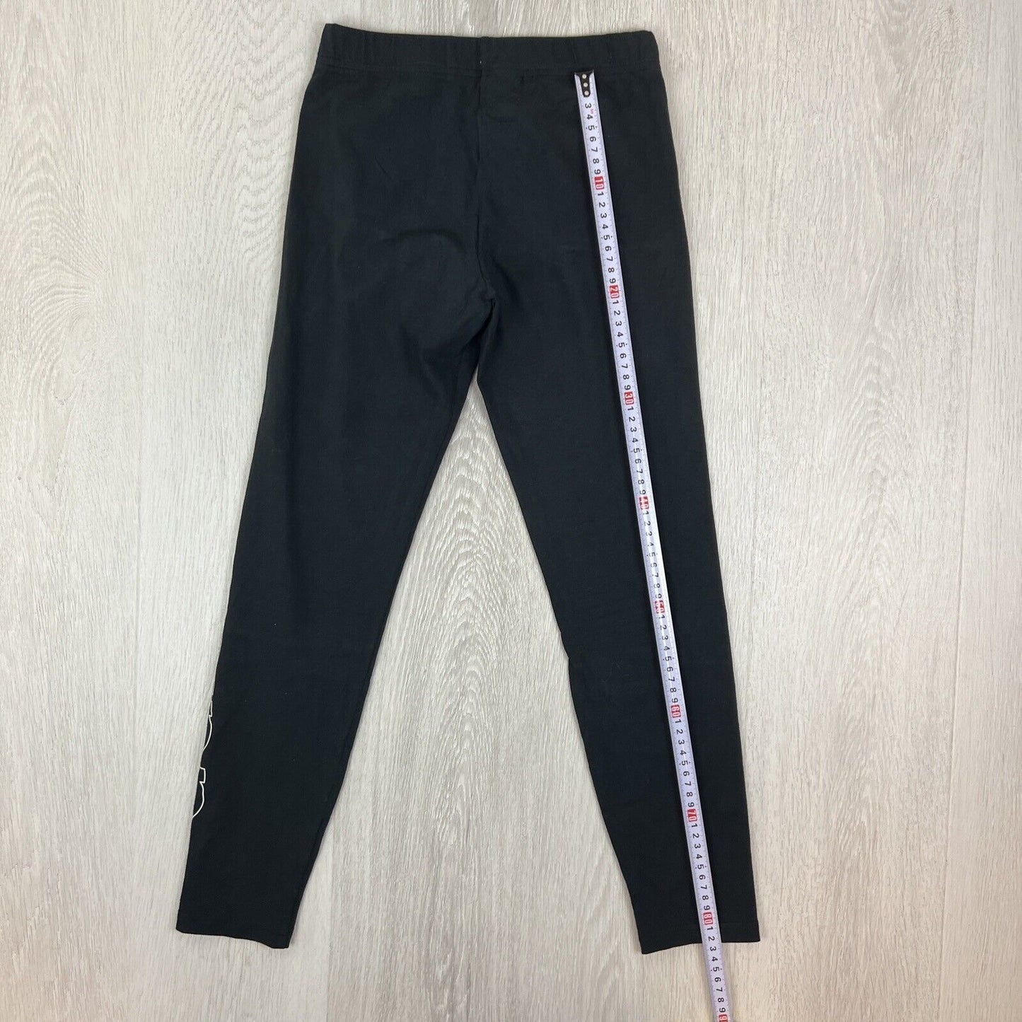 adidas Girls Black Workout Leggings Size 13-14 Years