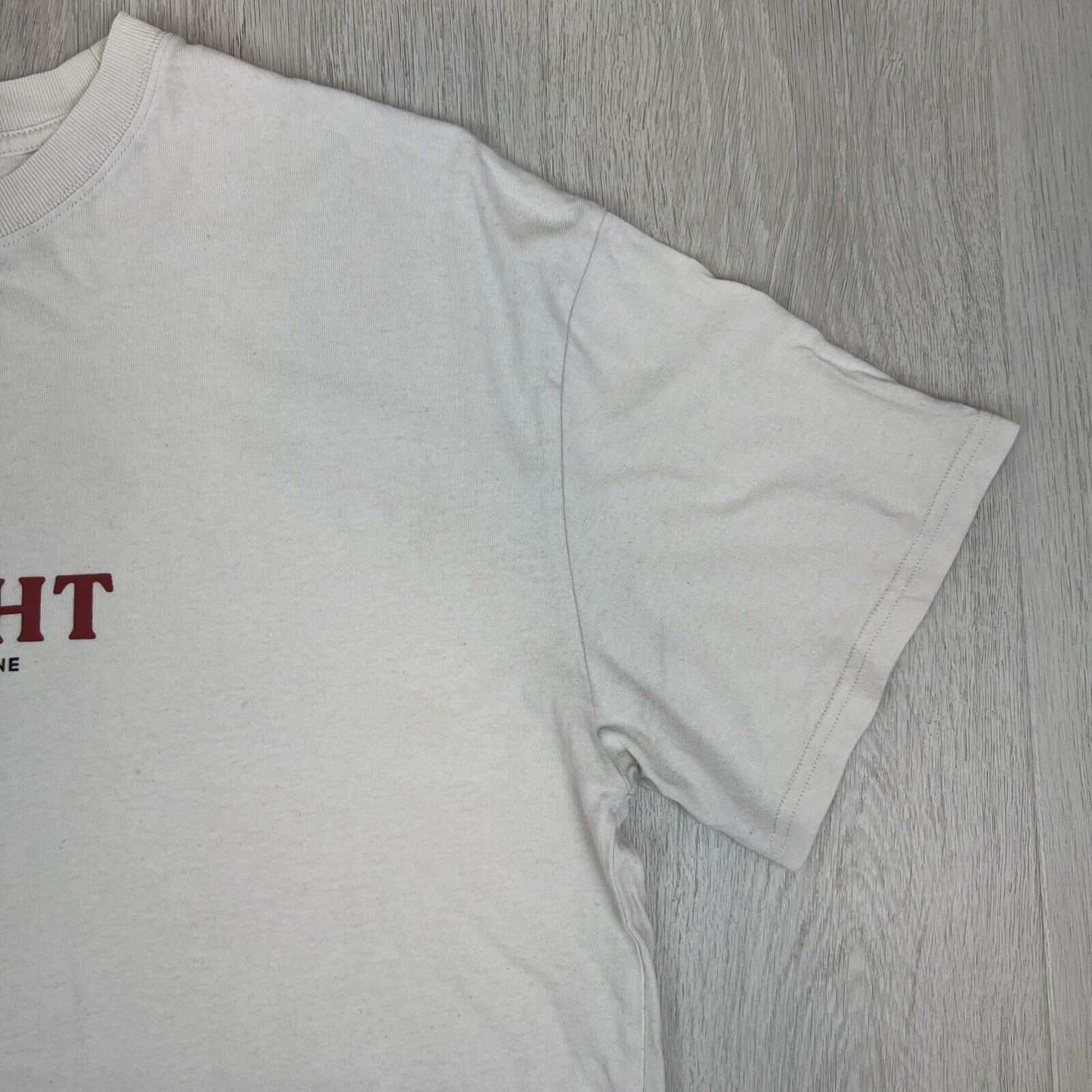 Insight Mens White Short Sleeve T-Shirt Bundle Size Large (2 T-Shirts)