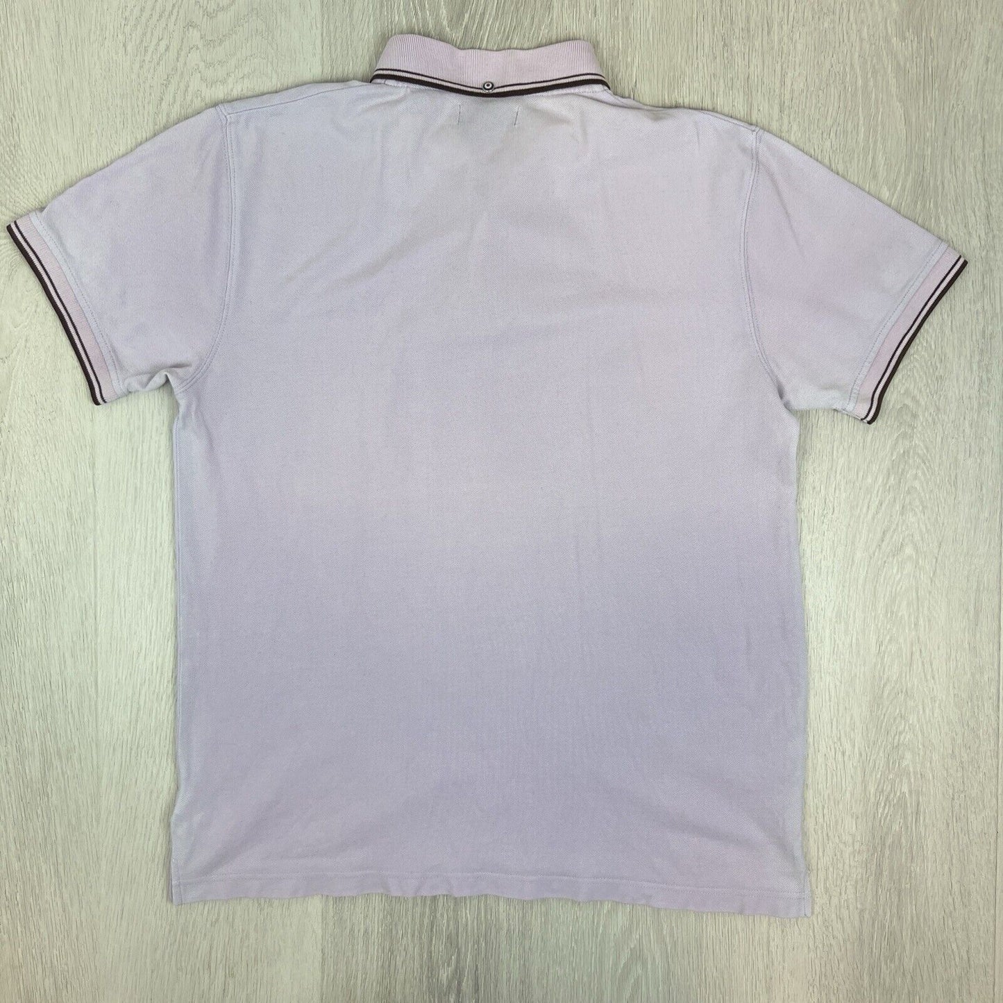 Ben Sherman Mens Purple Cotton Polo Shirt Size XL