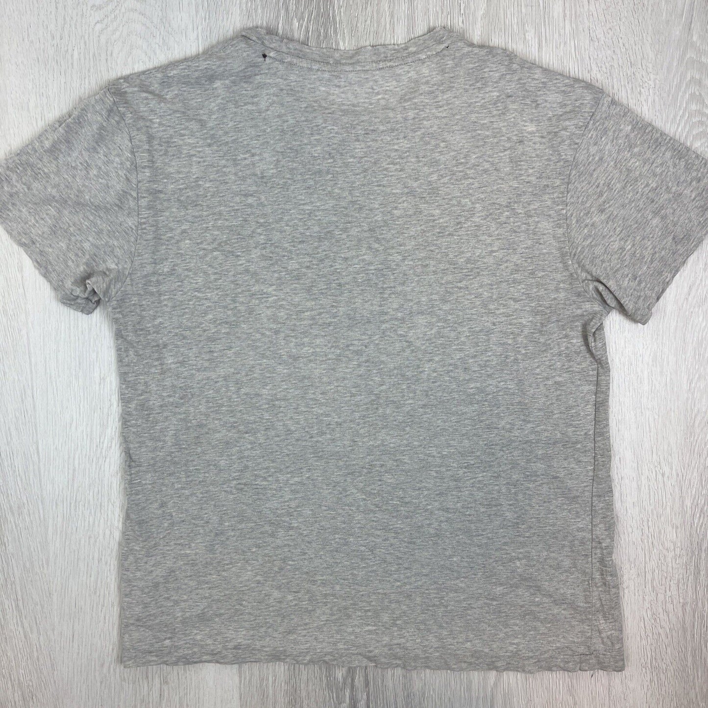 Polo Ralph Lauren Mens Gray Short T-Shirt Size Small - THRASHED