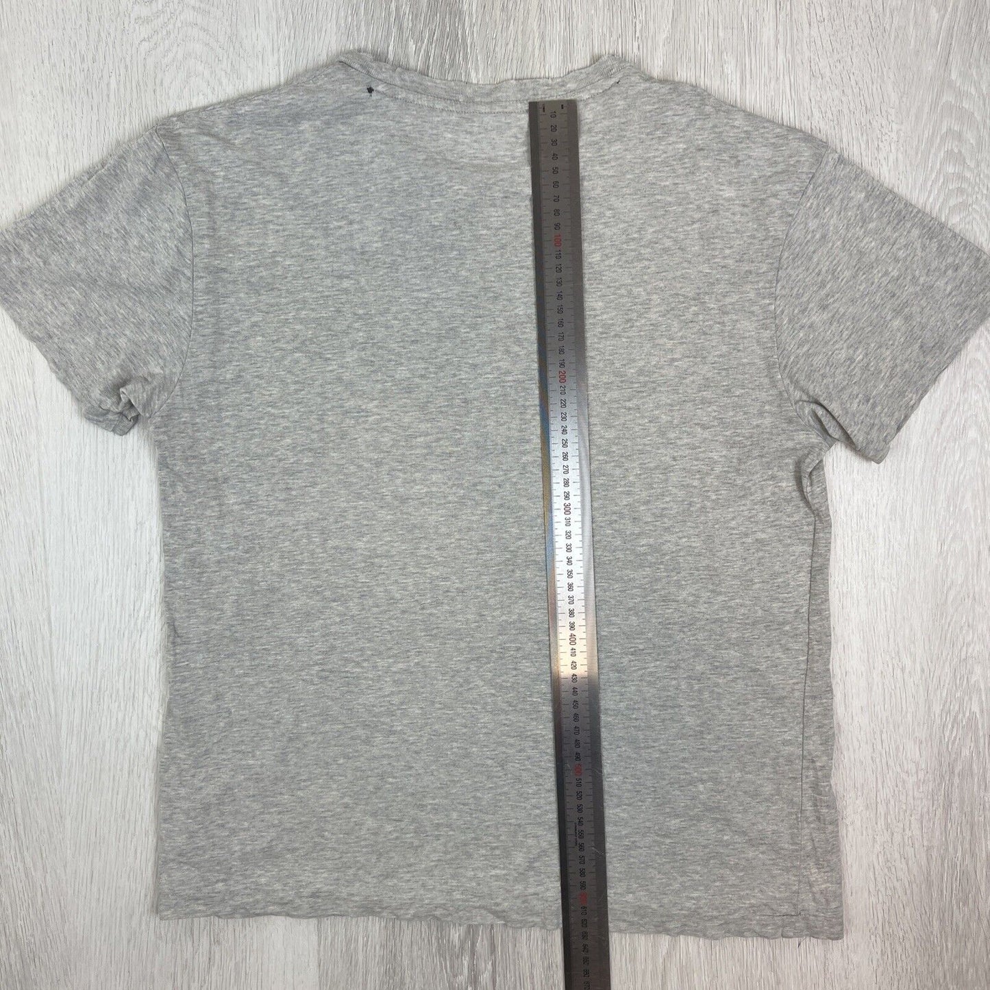 Polo Ralph Lauren Mens Gray Short T-Shirt Size Small - THRASHED