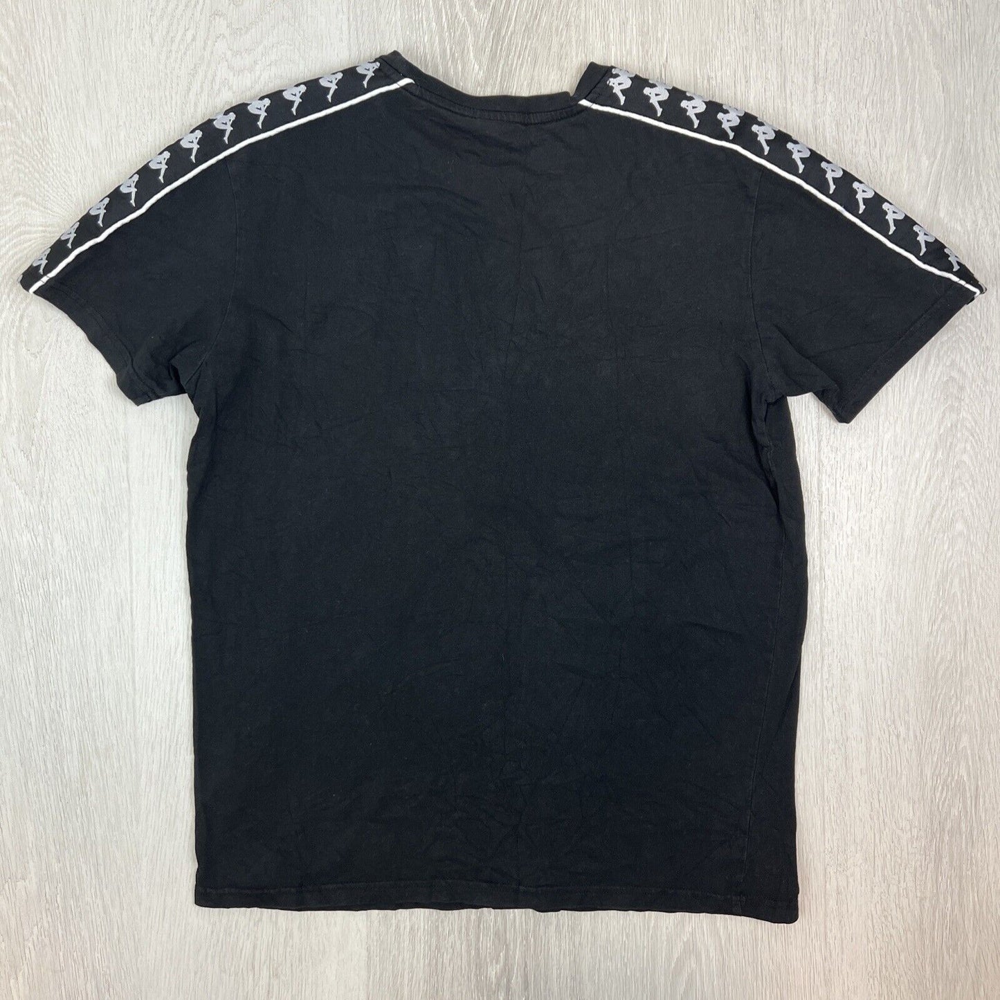 Kappa Mens Black Short Sleeve T-Shirt Size XL