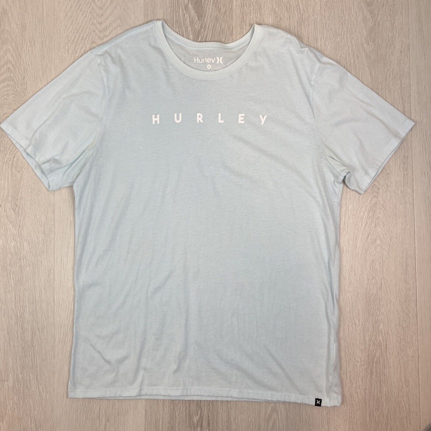 Hurley Mens Light Blue T-Shirt Size XL