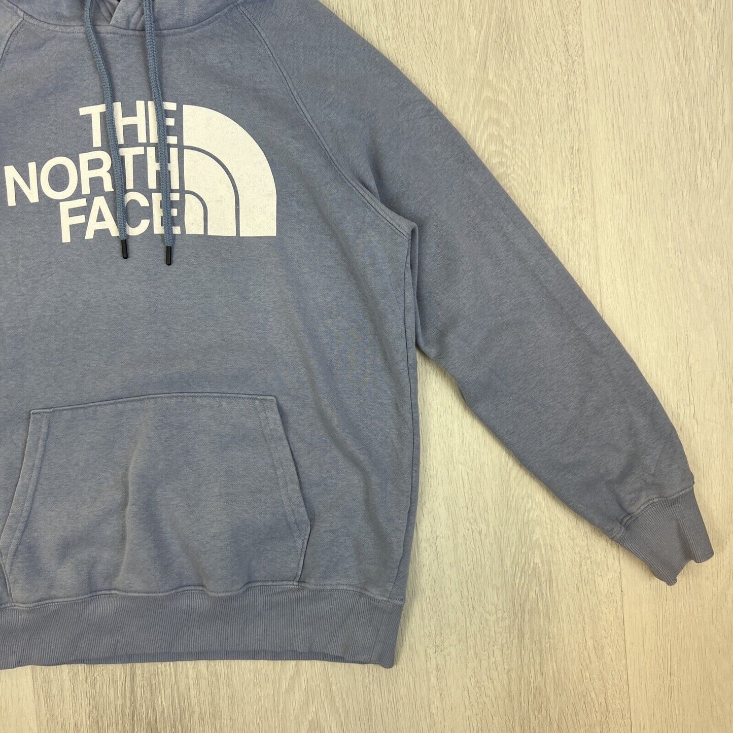 The North Face Womens Grey-Blue Pullover Hoodie Size Medium