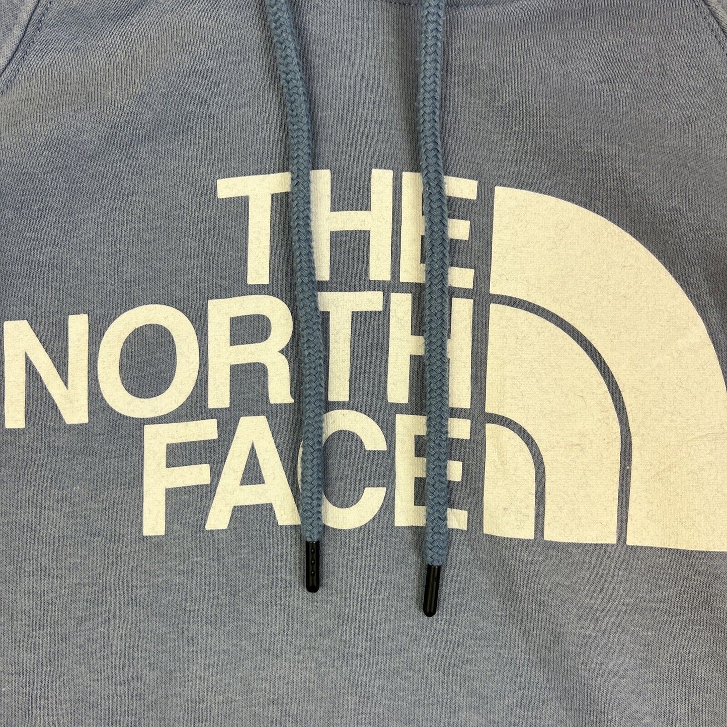 The North Face Womens Grey-Blue Pullover Hoodie Size Medium