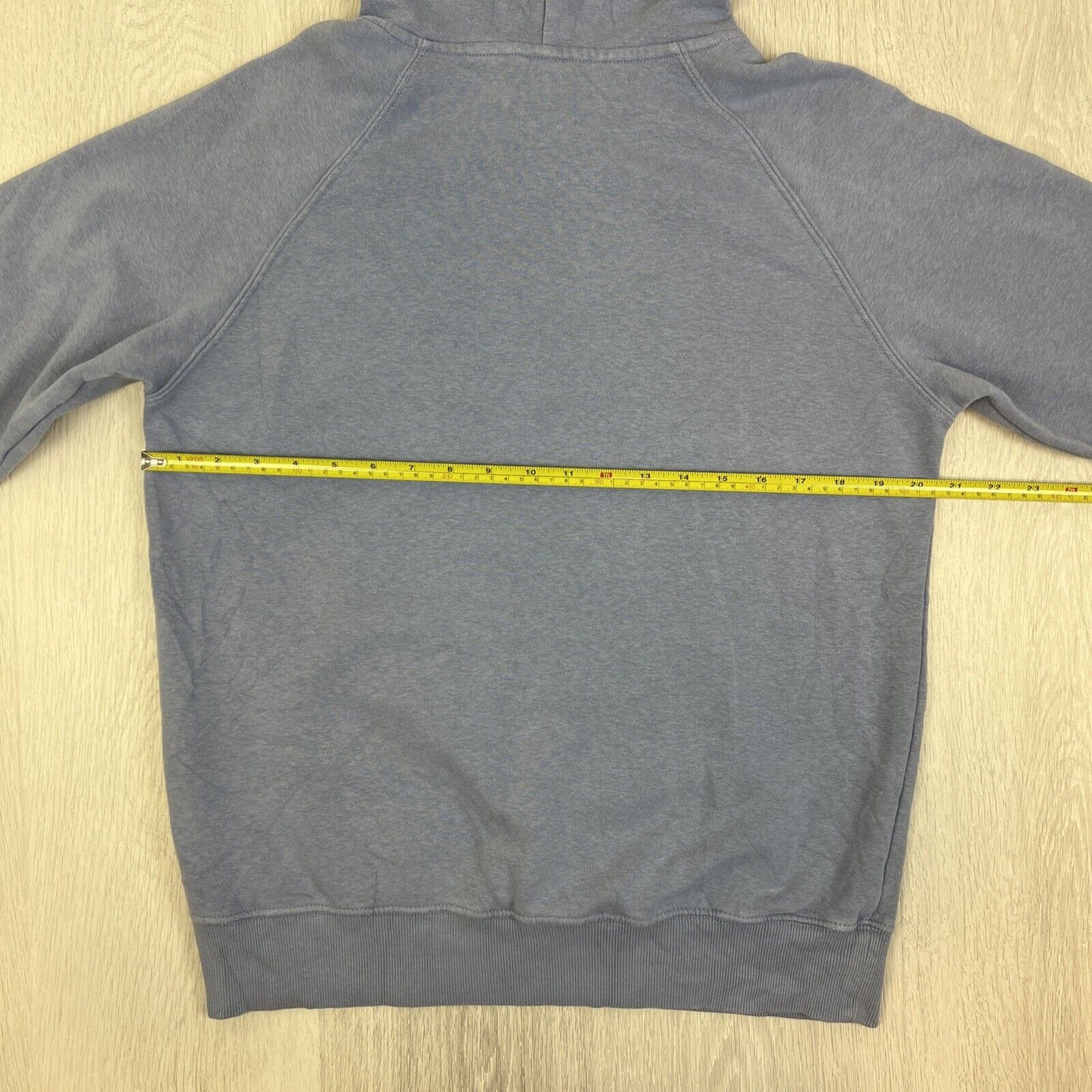 The North Face Womens Grey-Blue Pullover Hoodie Size Medium