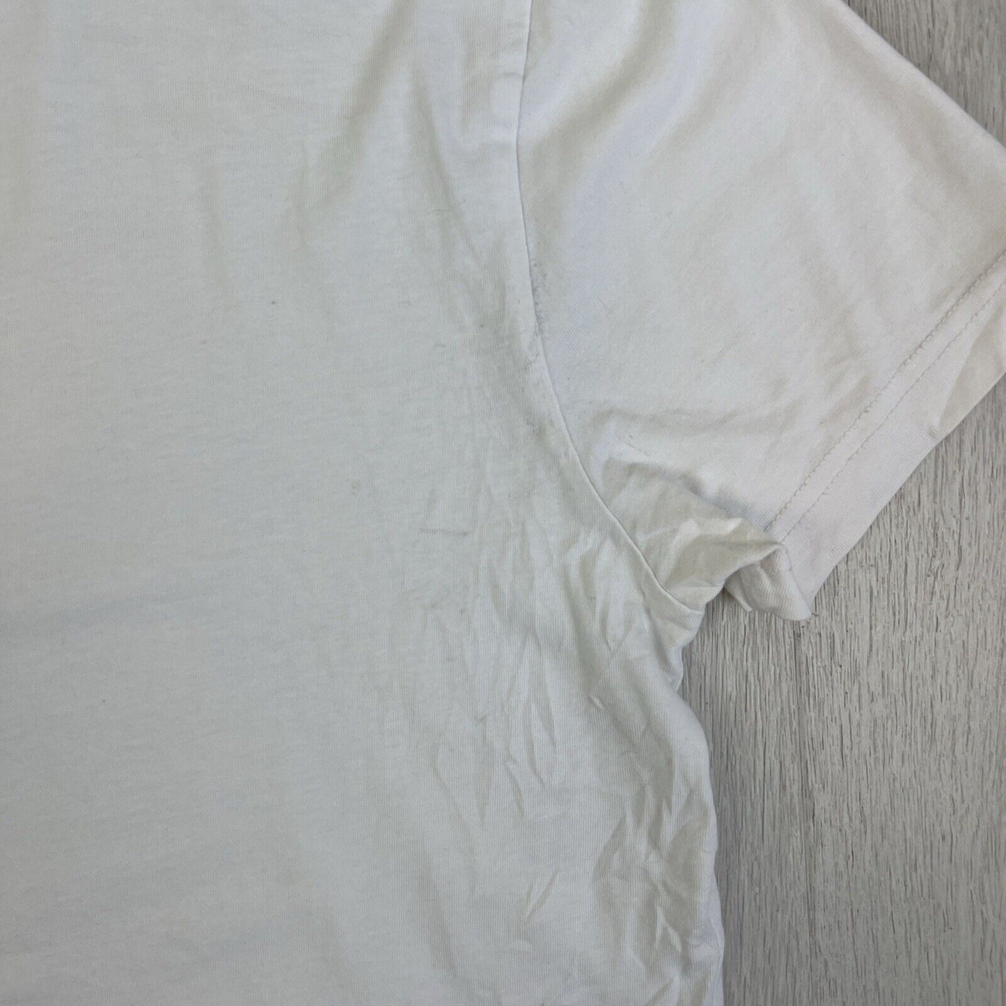 Tommy Hilfiger Mens White T-Shirt Bundle Size Medium (2 T-Shirts)