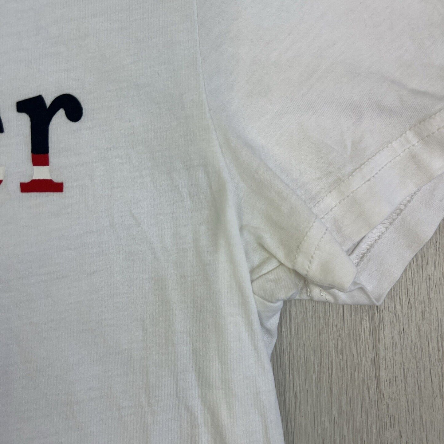 Tommy Hilfiger Mens White T-Shirt Bundle Size Medium (2 T-Shirts)