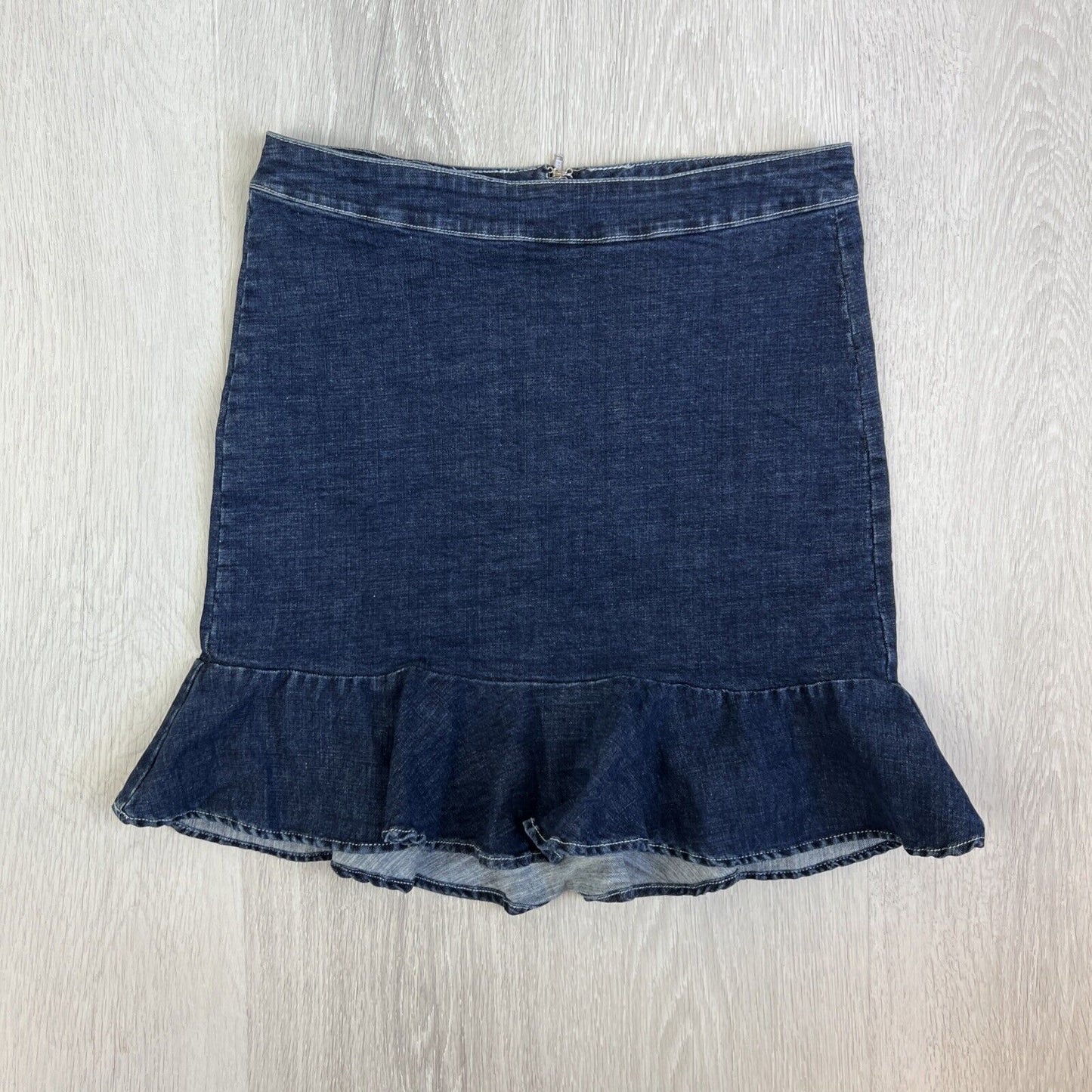 Fresh Soul Womens Denim Stretch Skirt Size 10