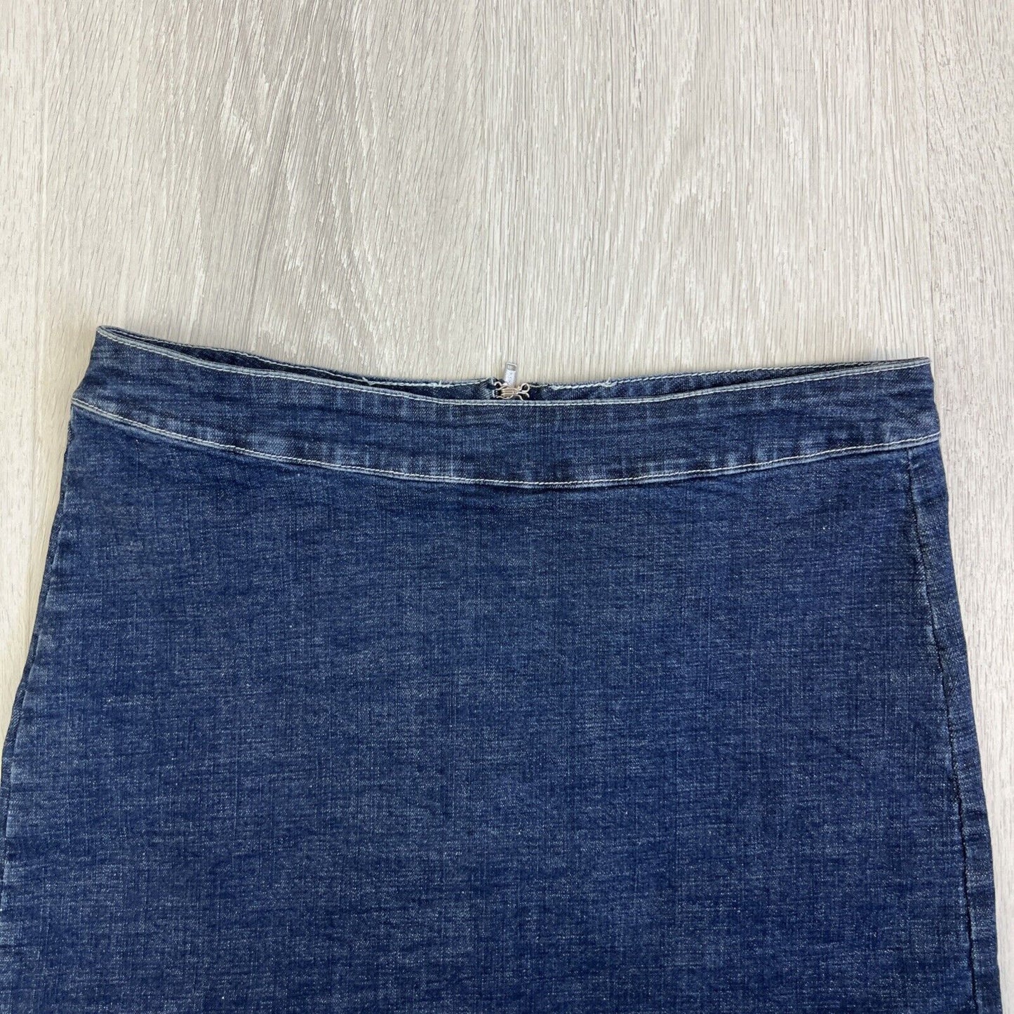 Fresh Soul Womens Denim Stretch Skirt Size 10