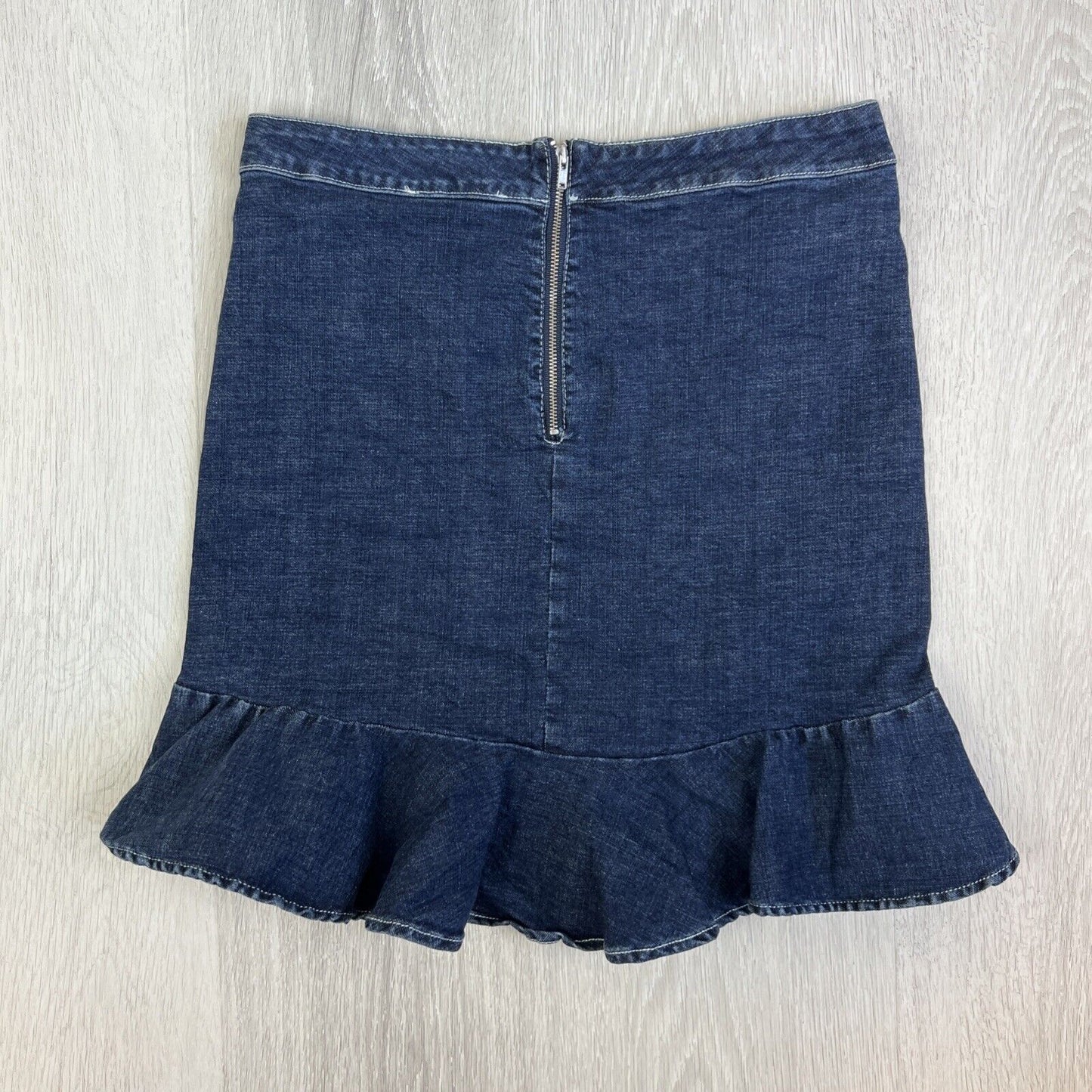 Fresh Soul Womens Denim Stretch Skirt Size 10