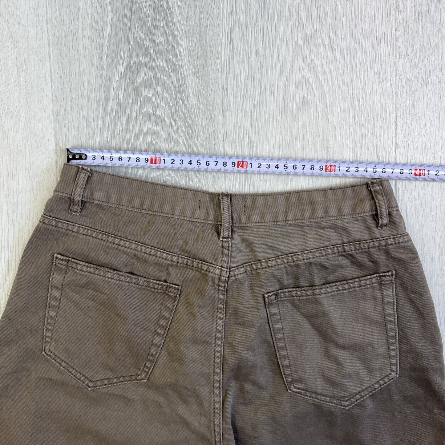 Glassons Womens Brown Denim Shorts Size 12