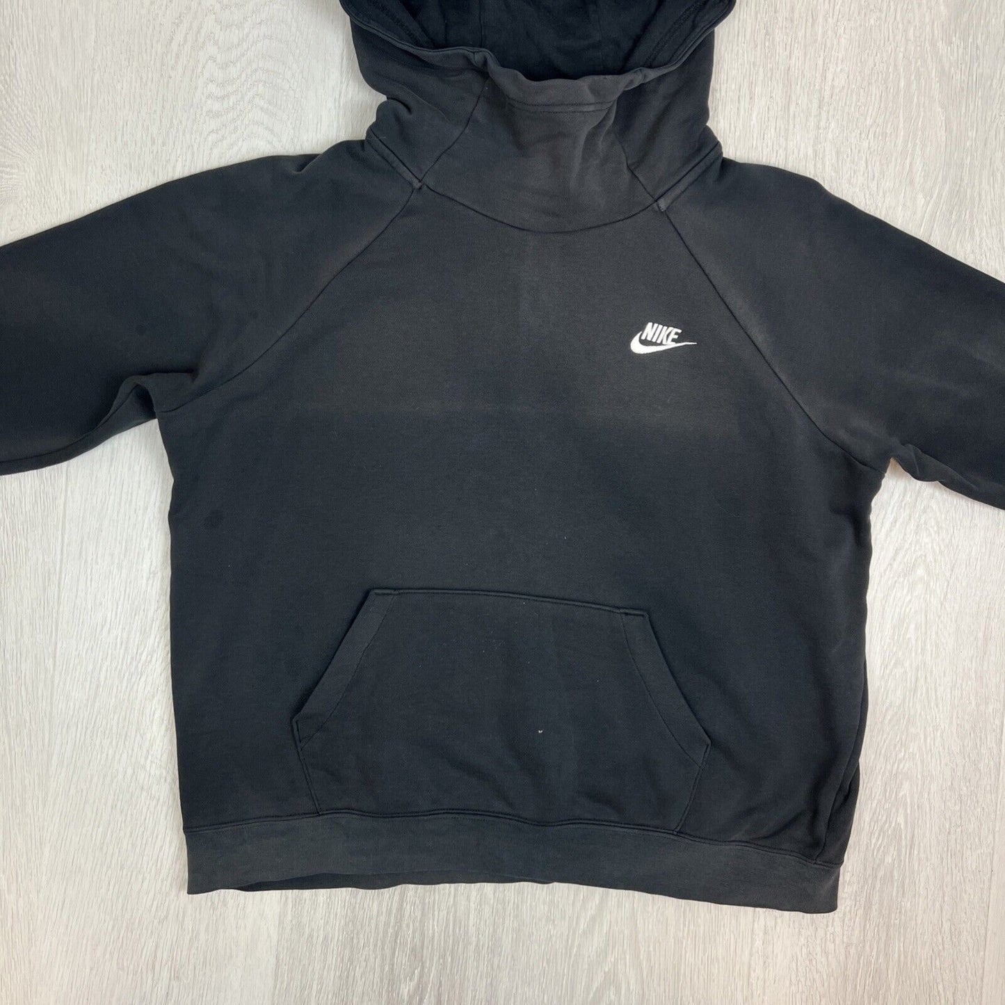 Nike Womens Black Pullover Hoodie Size Large