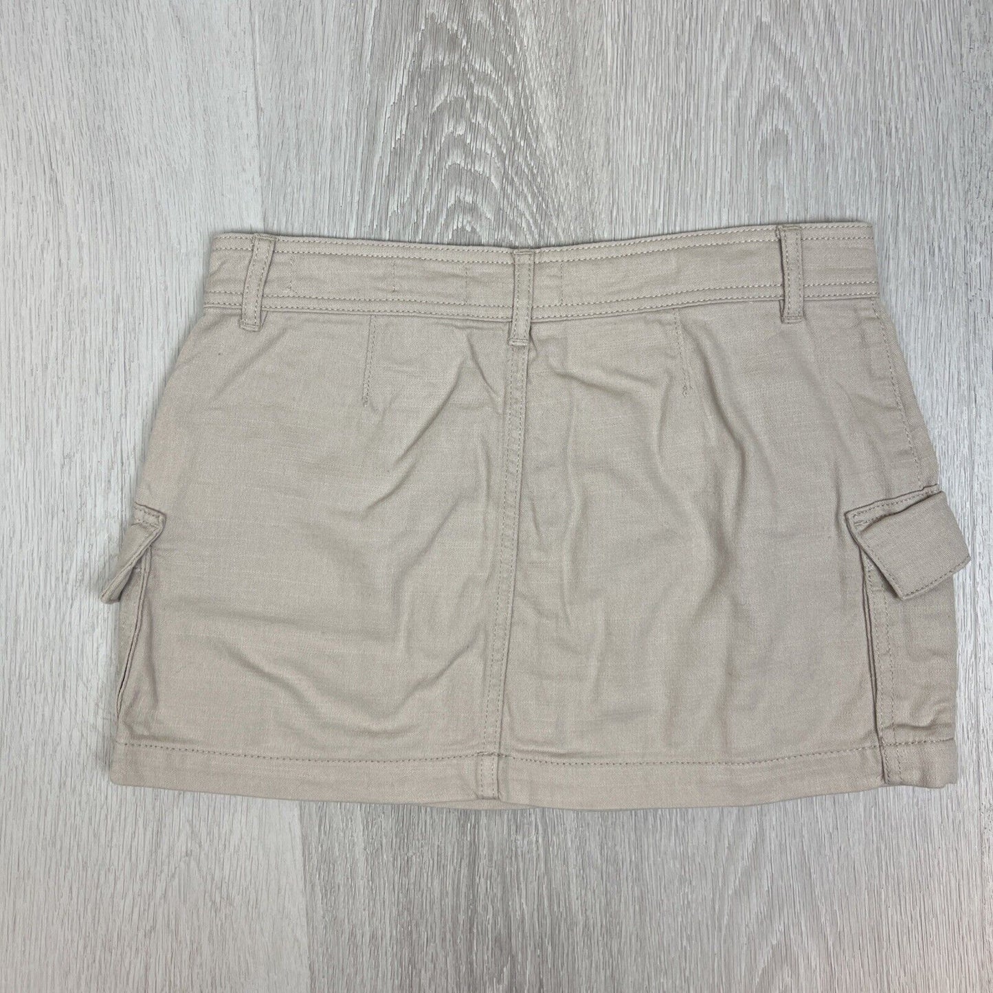 Cotton On Bobbie Cargo Mini Skirt Womens Beige Skirt Size 6 AU