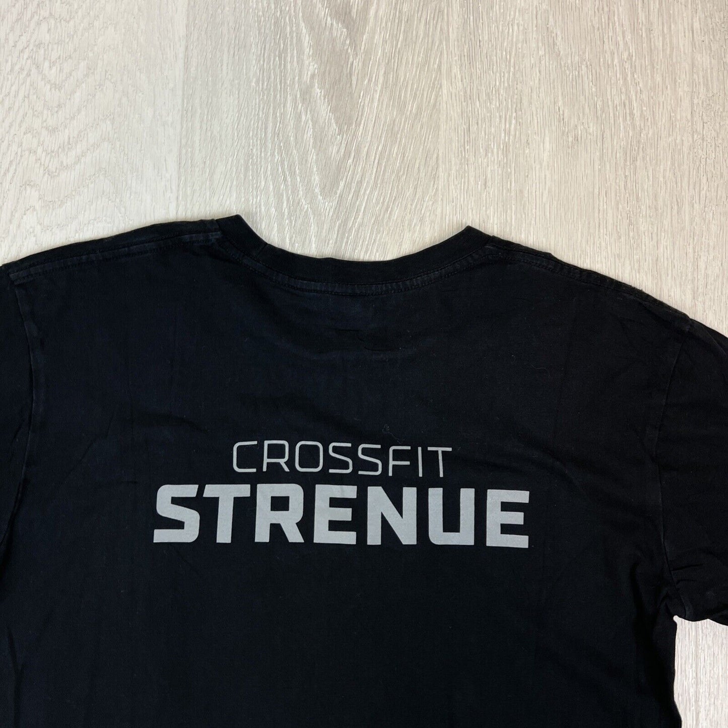 CrossFit Strenue Dee Why Sydney Australia Mens Black T-Shirt Size Large