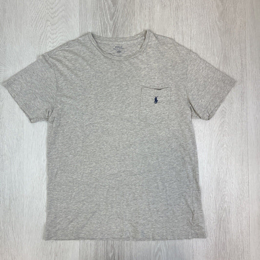 Polo Ralph Lauren Mens Grey Short T-Shirt Size Medium