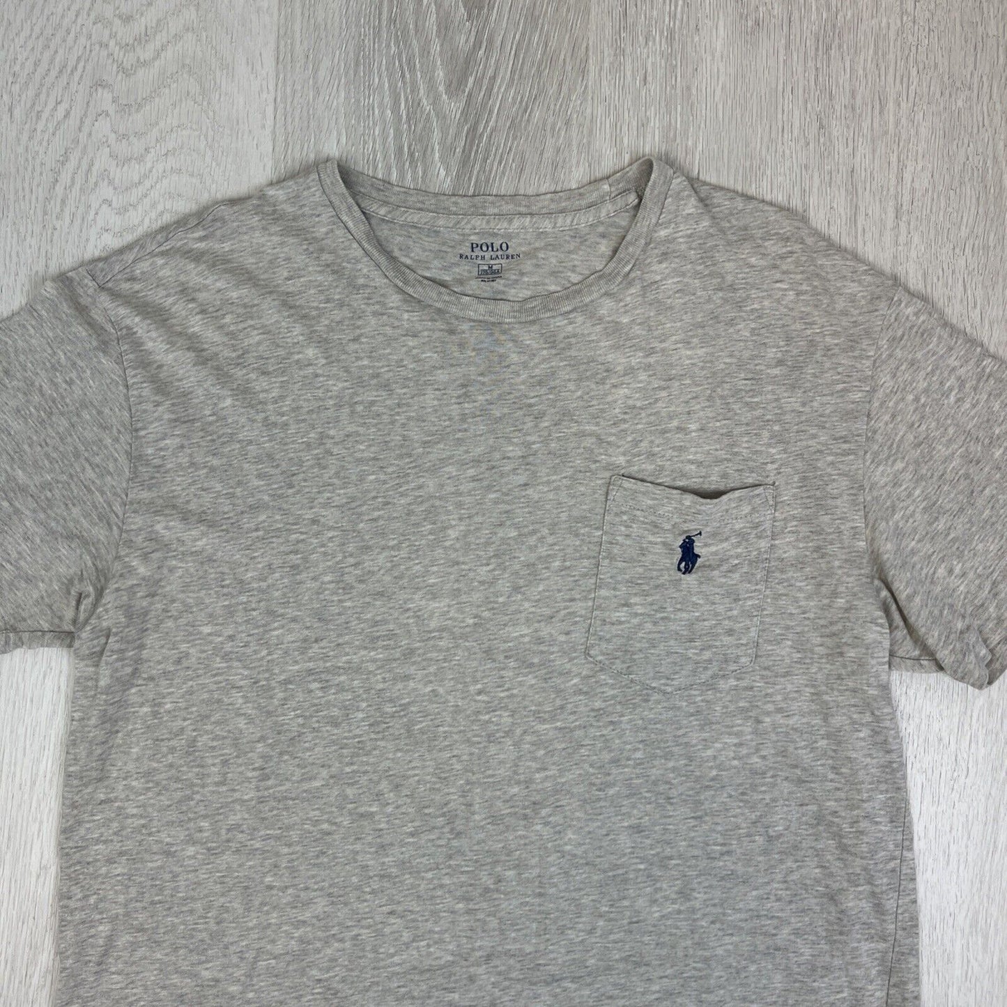 Polo Ralph Lauren Mens Grey Short T-Shirt Size Medium